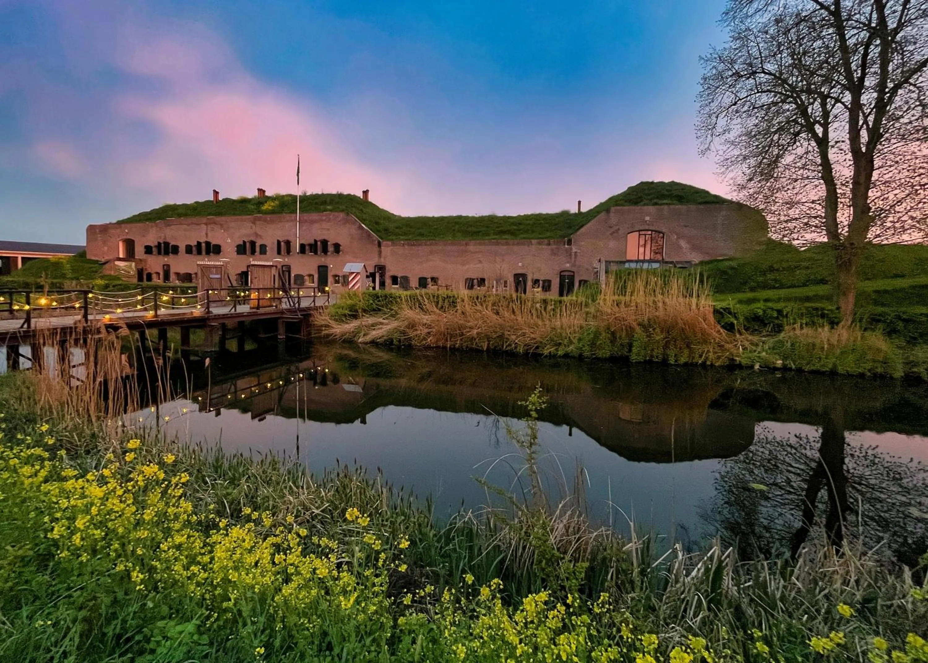 Natural landscape in Bed & Breakfast Fort Bakkerskil