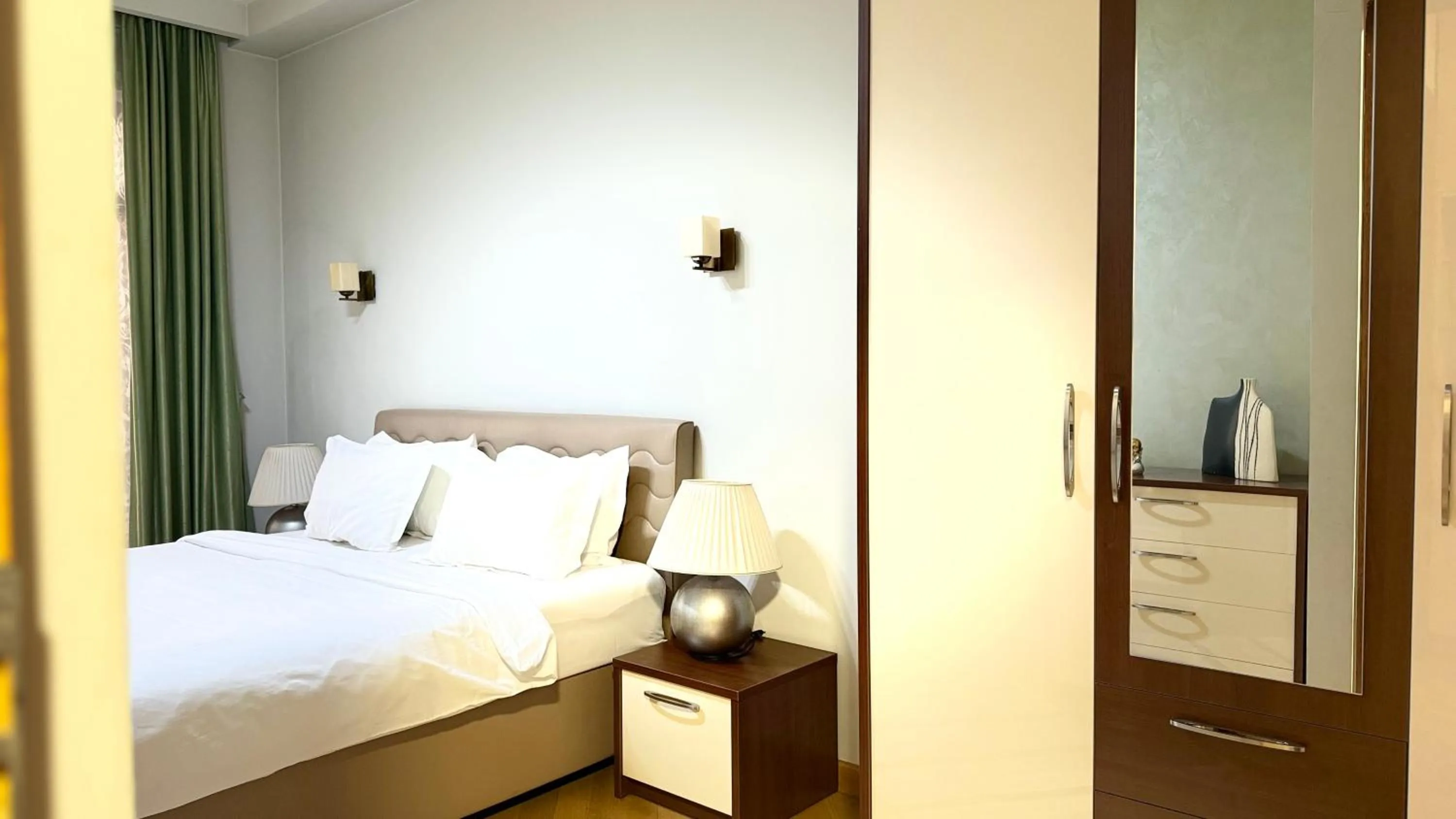 Bed in Sweet Home Apart-Hotel