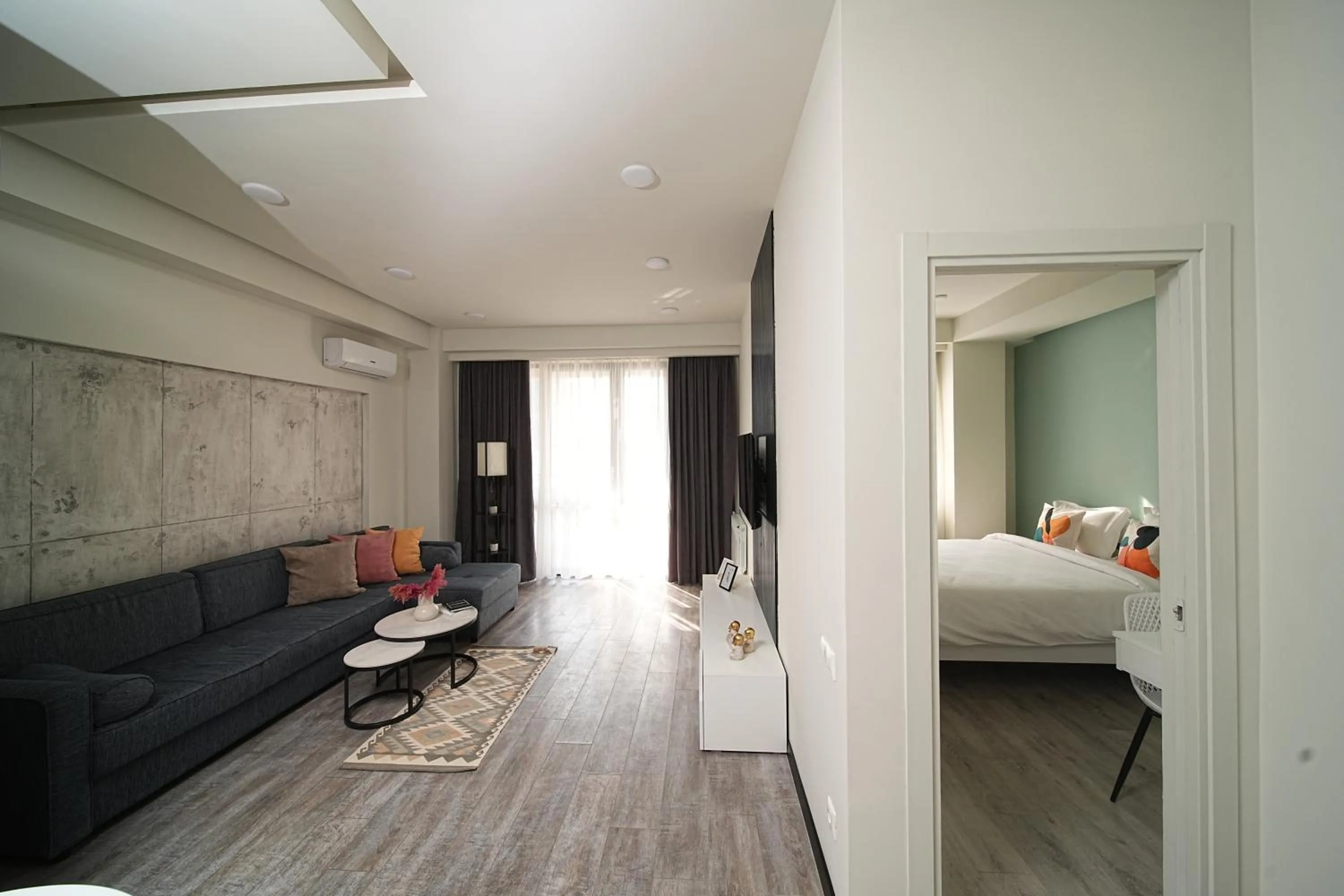 Bed in Sweet Home Apart-Hotel