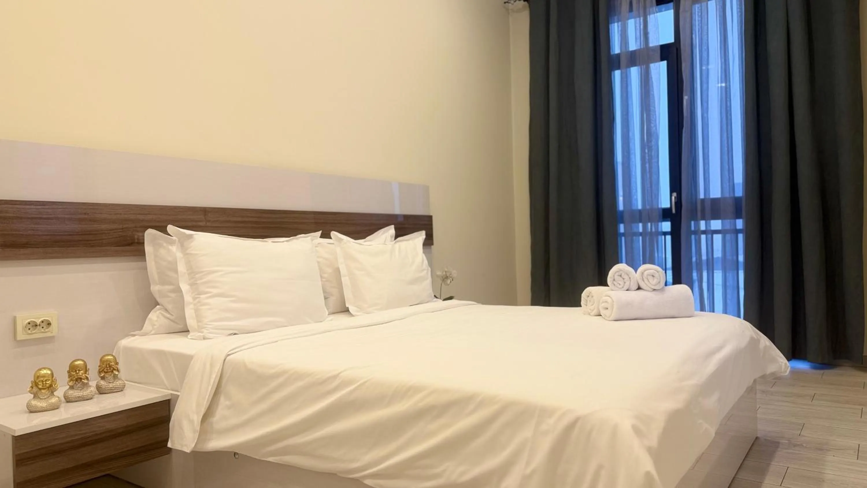 Bed in Sweet Home Apart-Hotel