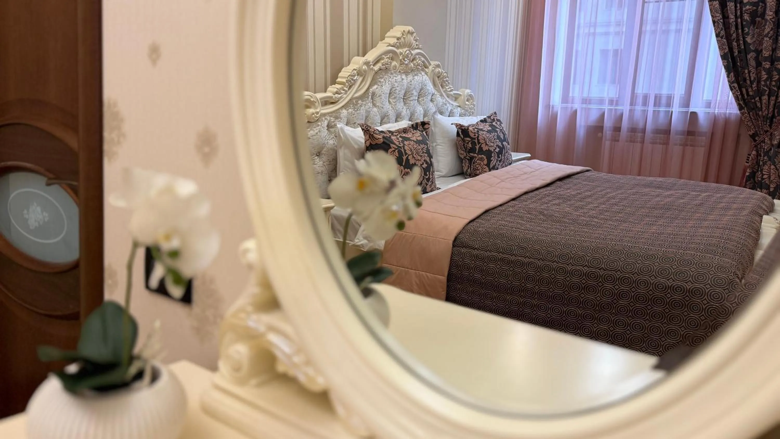 Bed in Sweet Home Apart-Hotel