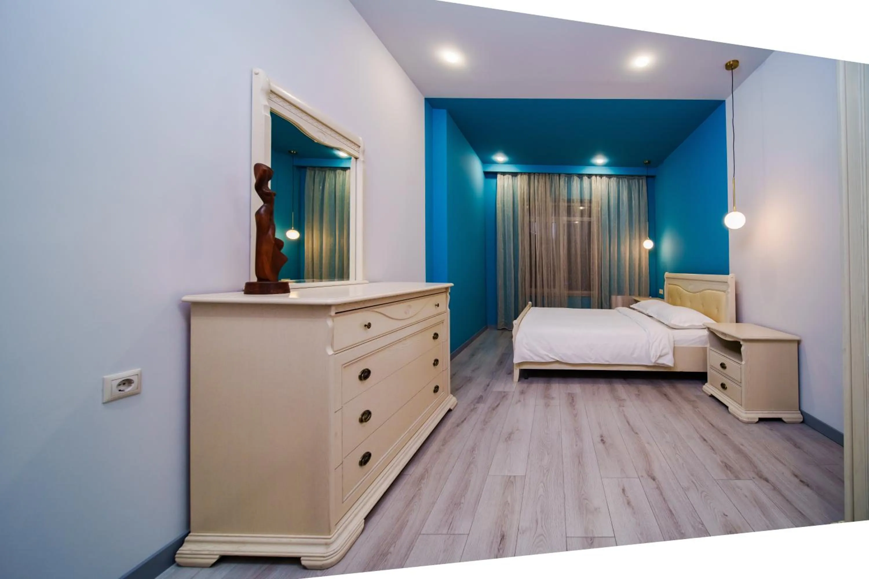 Bed in Sweet Home Apart-Hotel