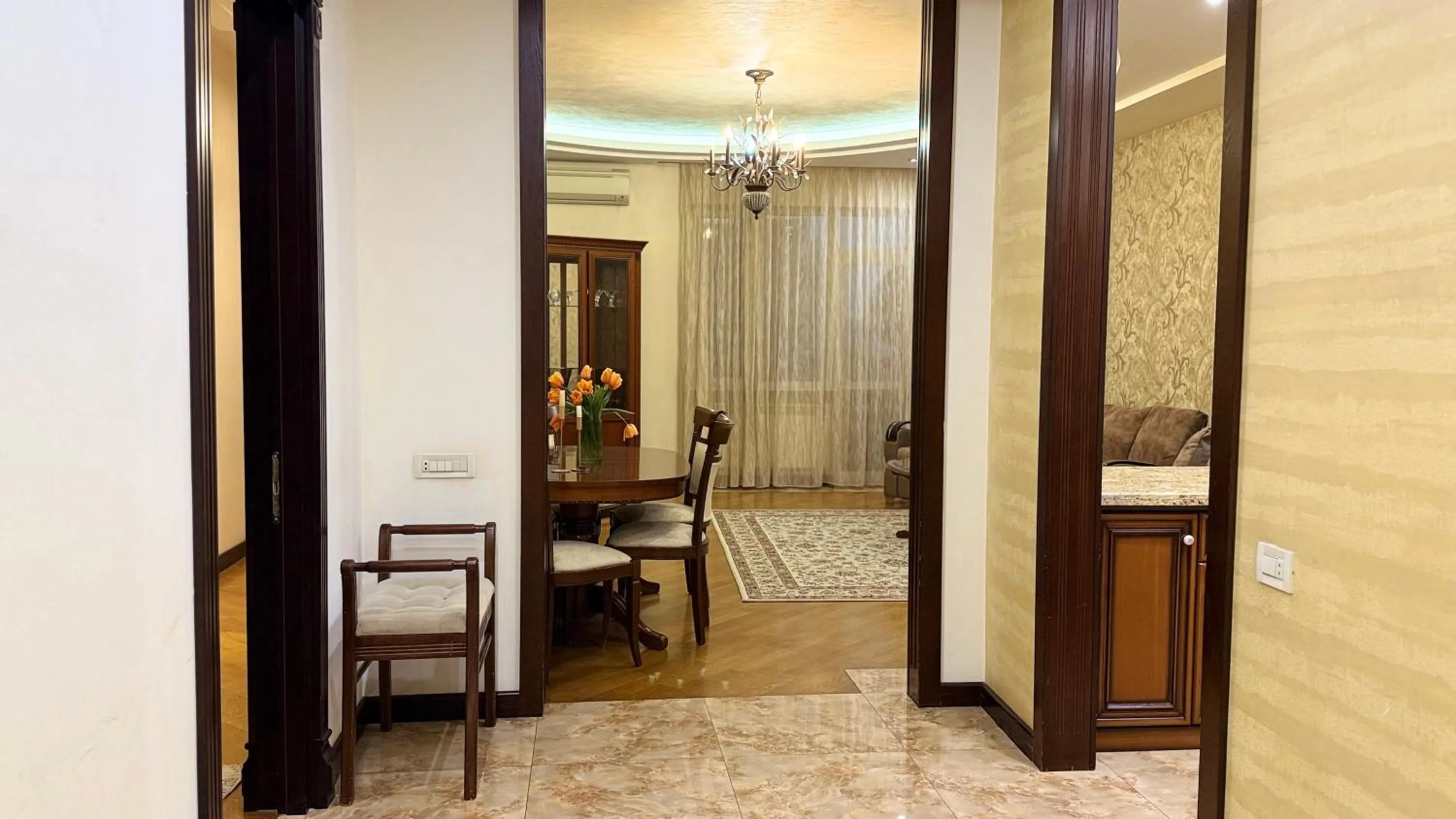 Bed in Sweet Home Apart-Hotel