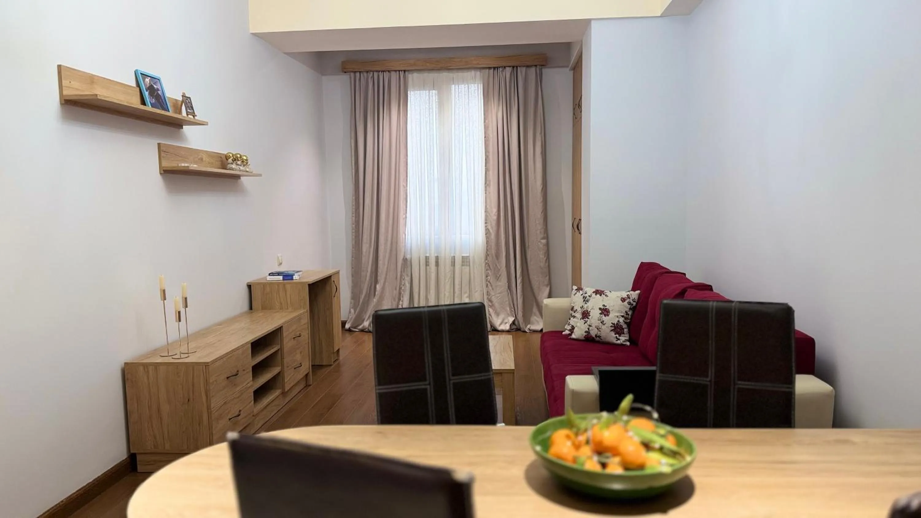 Kitchen or kitchenette in Sweet Home Apart-Hotel