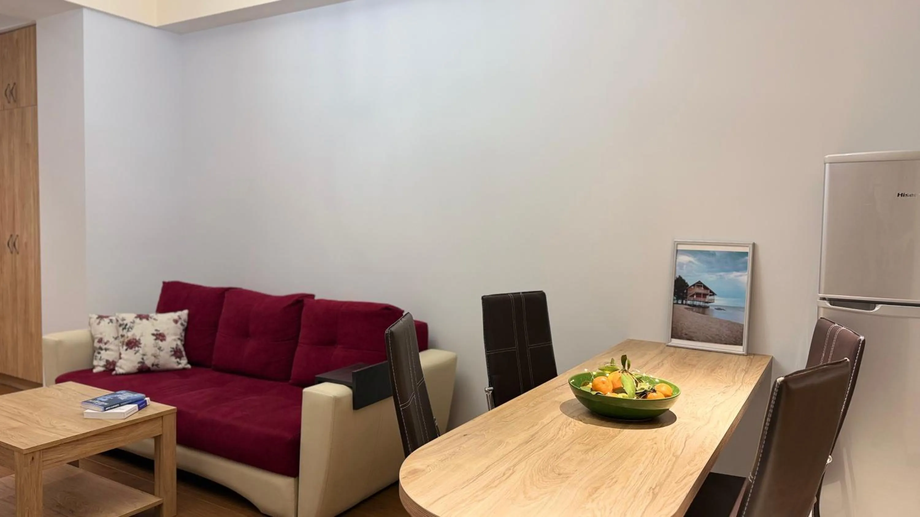 Kitchen or kitchenette in Sweet Home Apart-Hotel