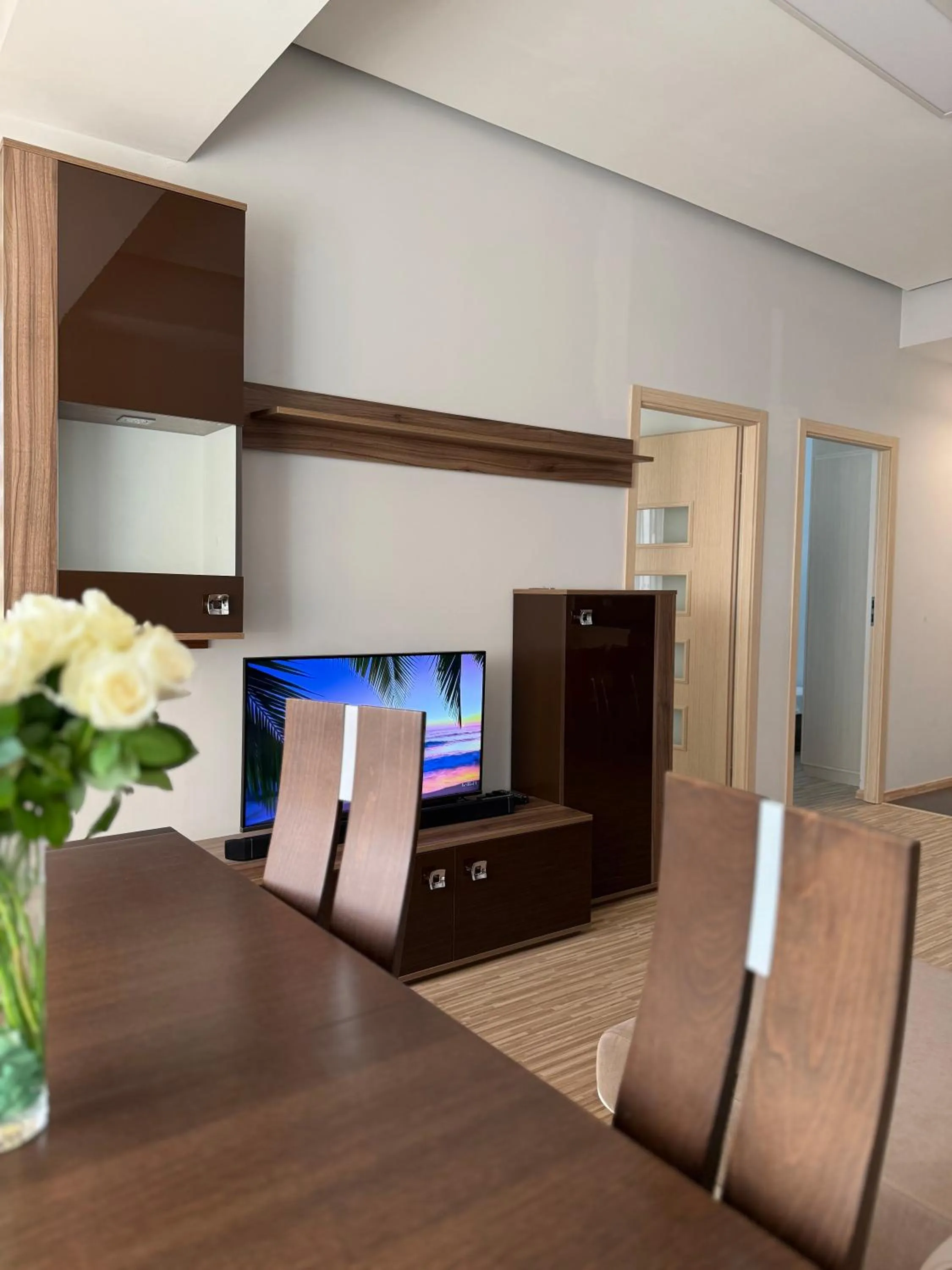 TV and multimedia in Sweet Home Apart-Hotel