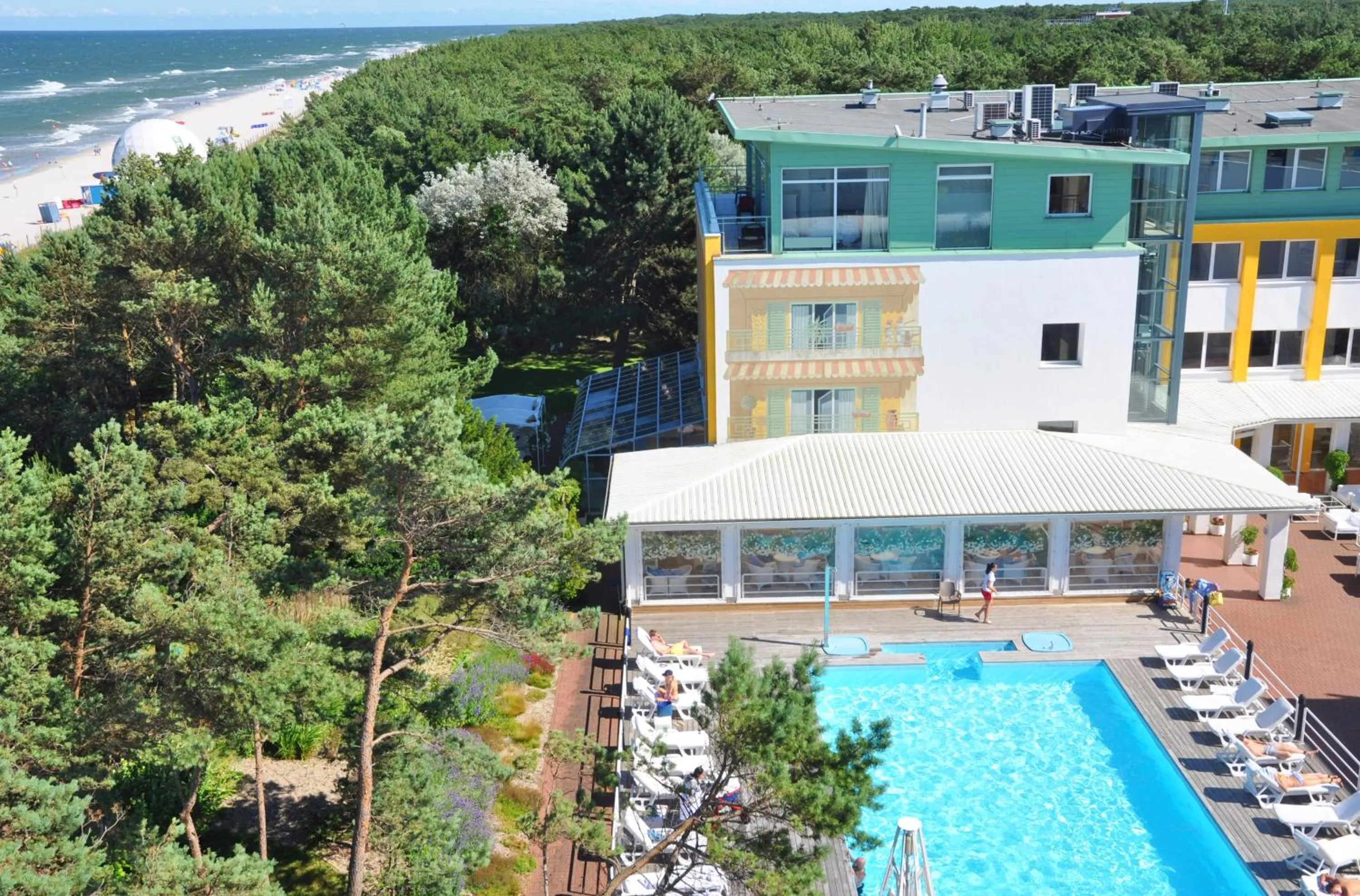 Bird's eye view in Hotel Bryza Resort & Spa