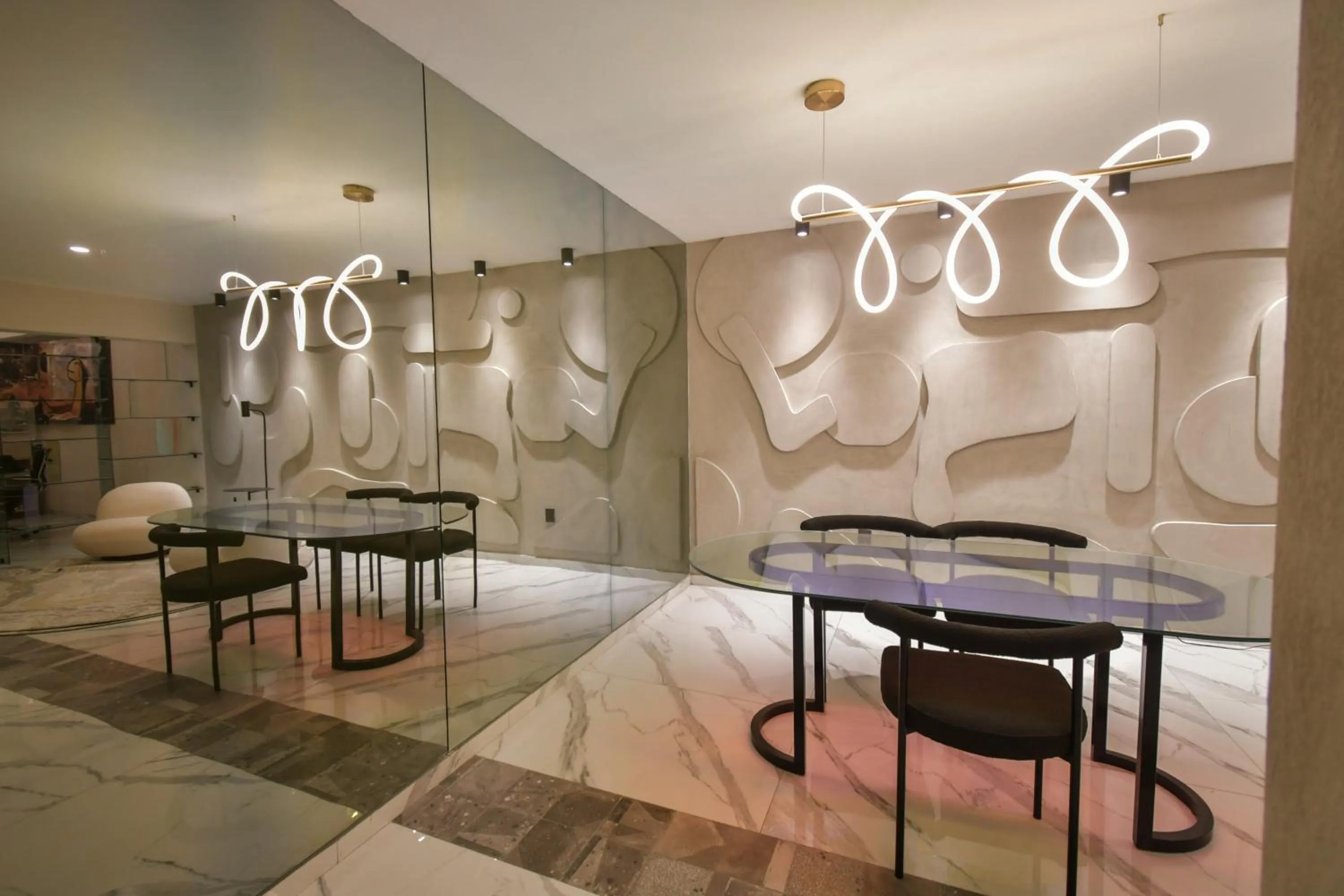 Living room in Expo Satelite 2750 Hotel & Suites