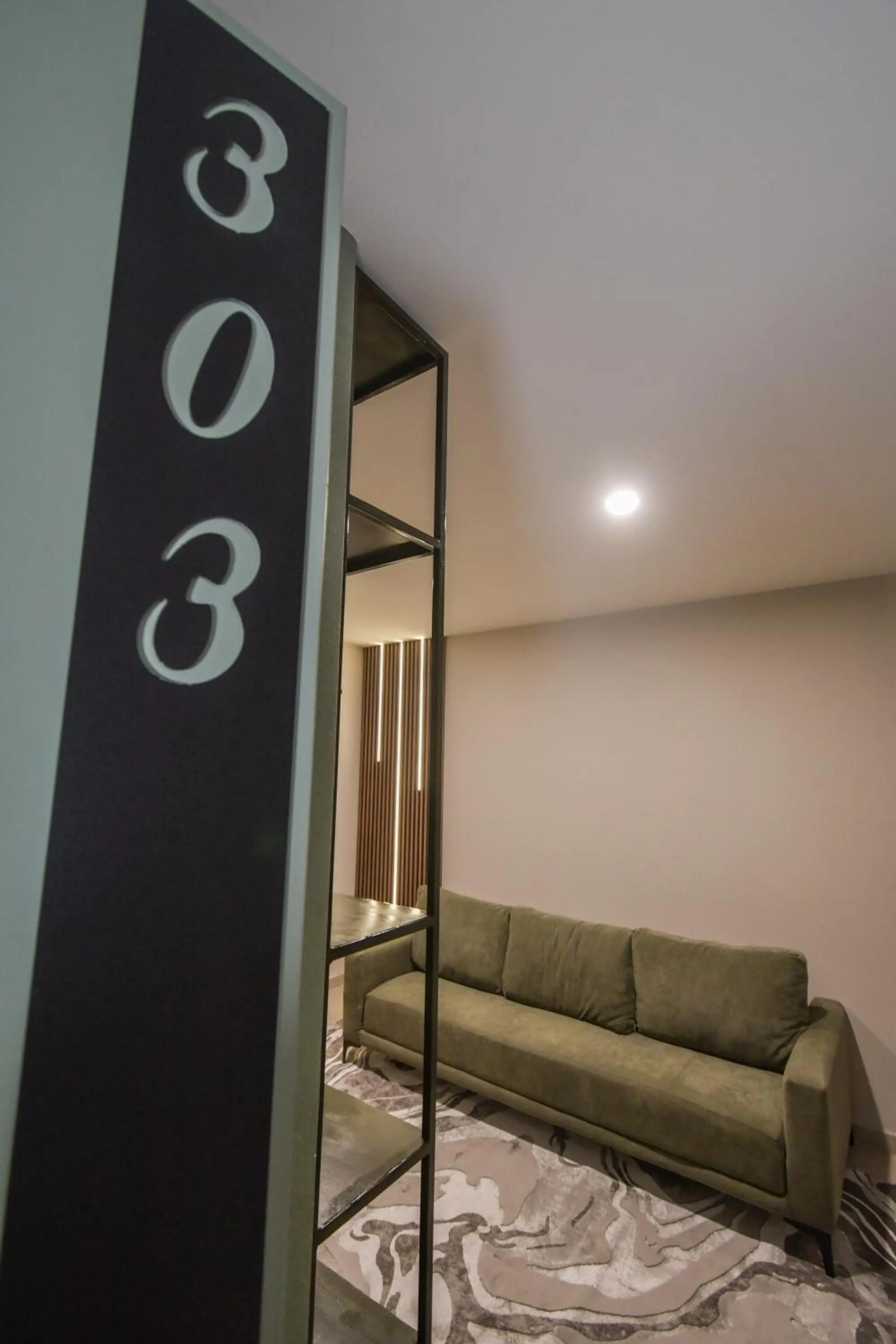 Living room, Bed in Expo Satelite 2750 Hotel & Suites