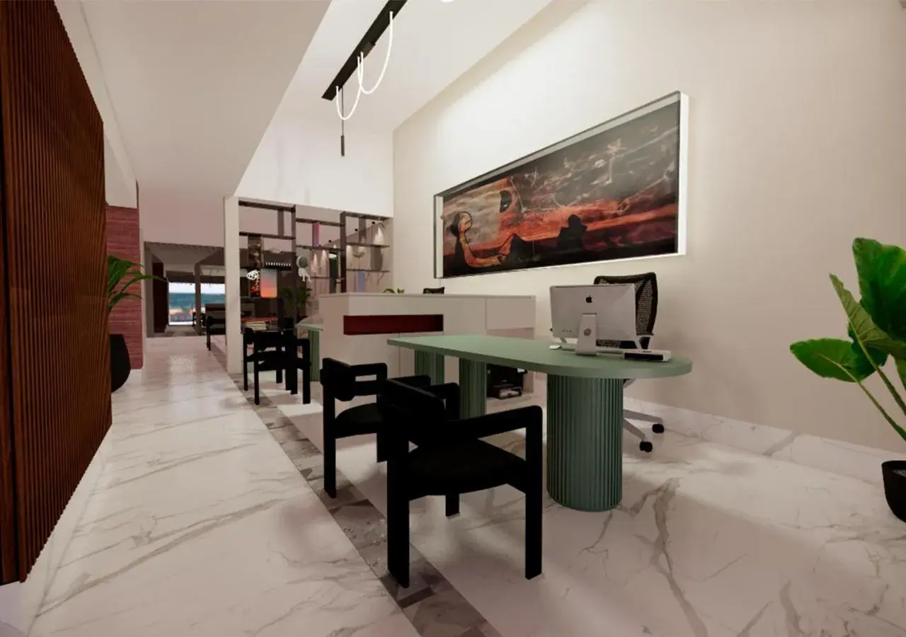 Lobby or reception in Expo Satelite 2750 Hotel & Suites Lobby or reception in Expo Satelite 2750 Hotel & Suites