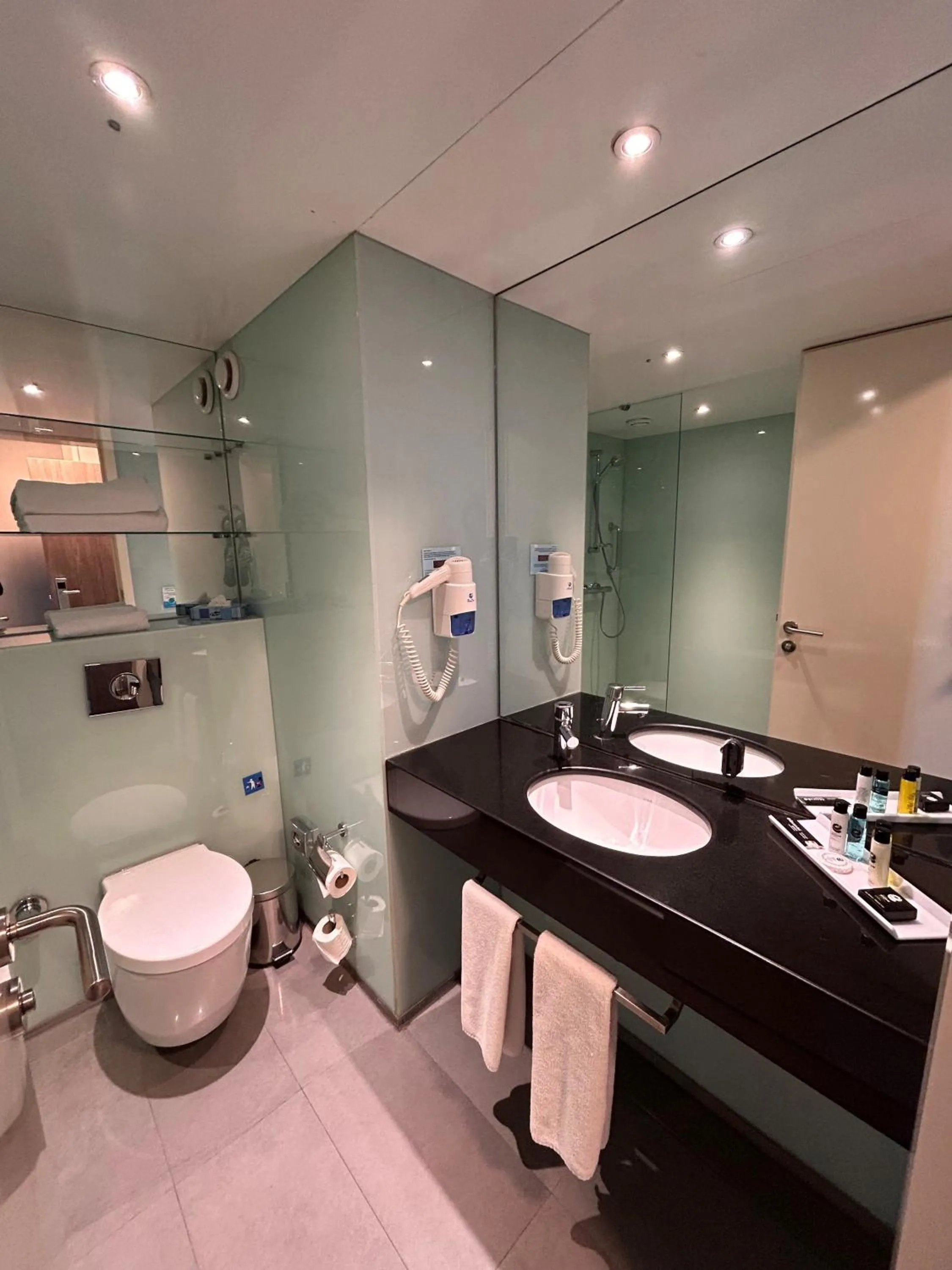 Toilet in Ramada Encore Istanbul Bayrampasa