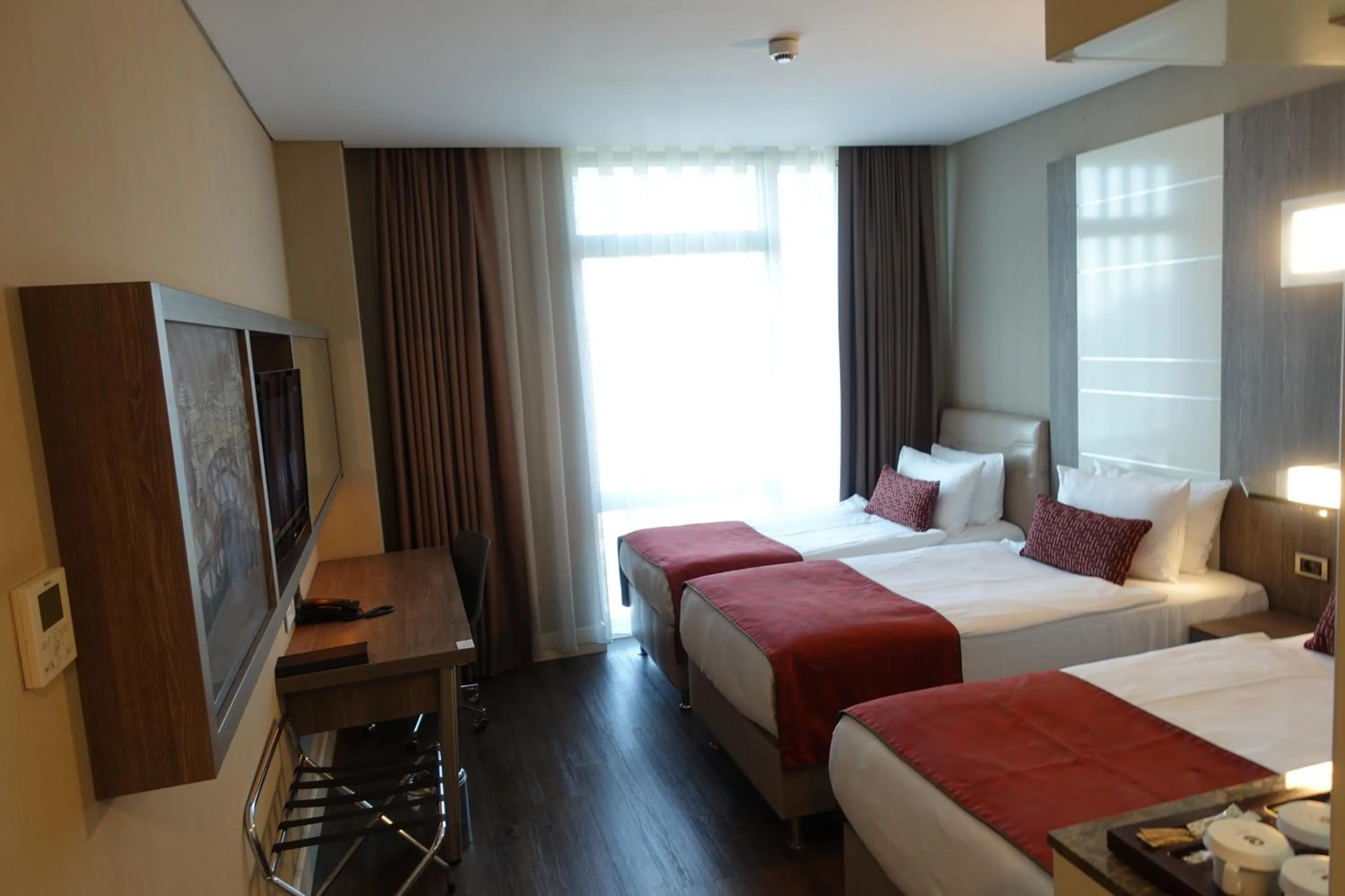 Bed in Ramada Encore Istanbul Bayrampasa