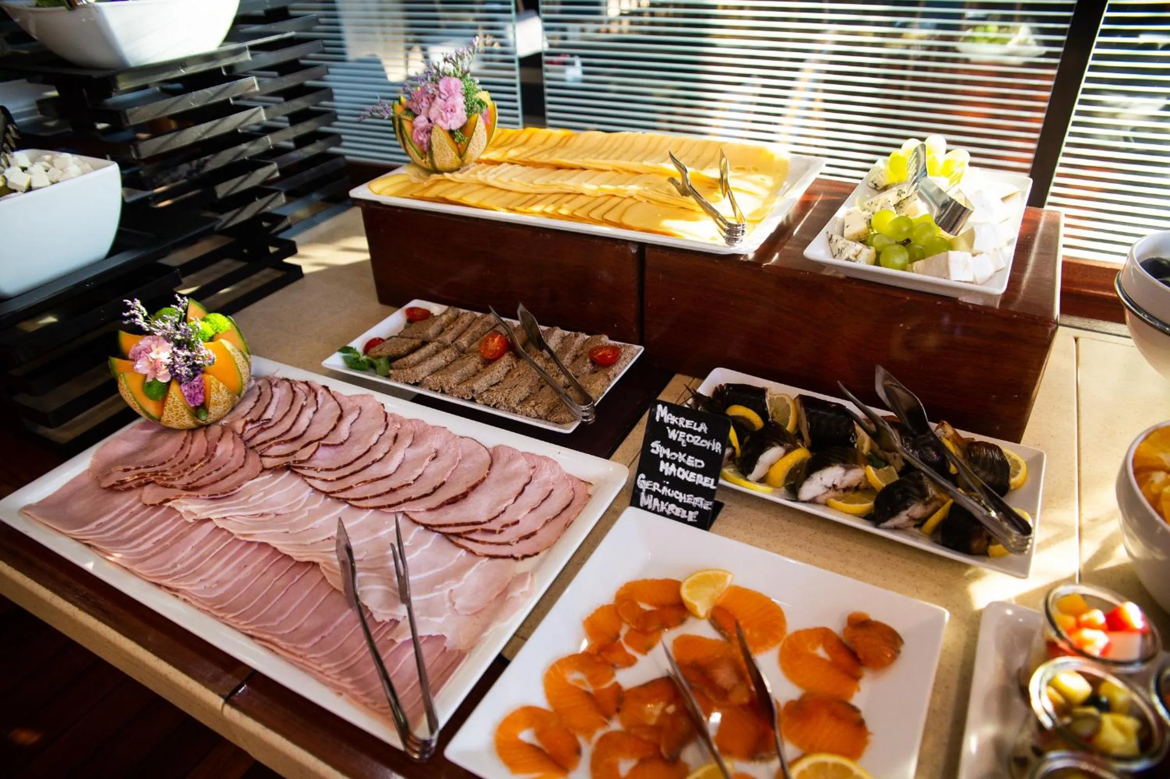 Buffet breakfast in Hotel Filmar