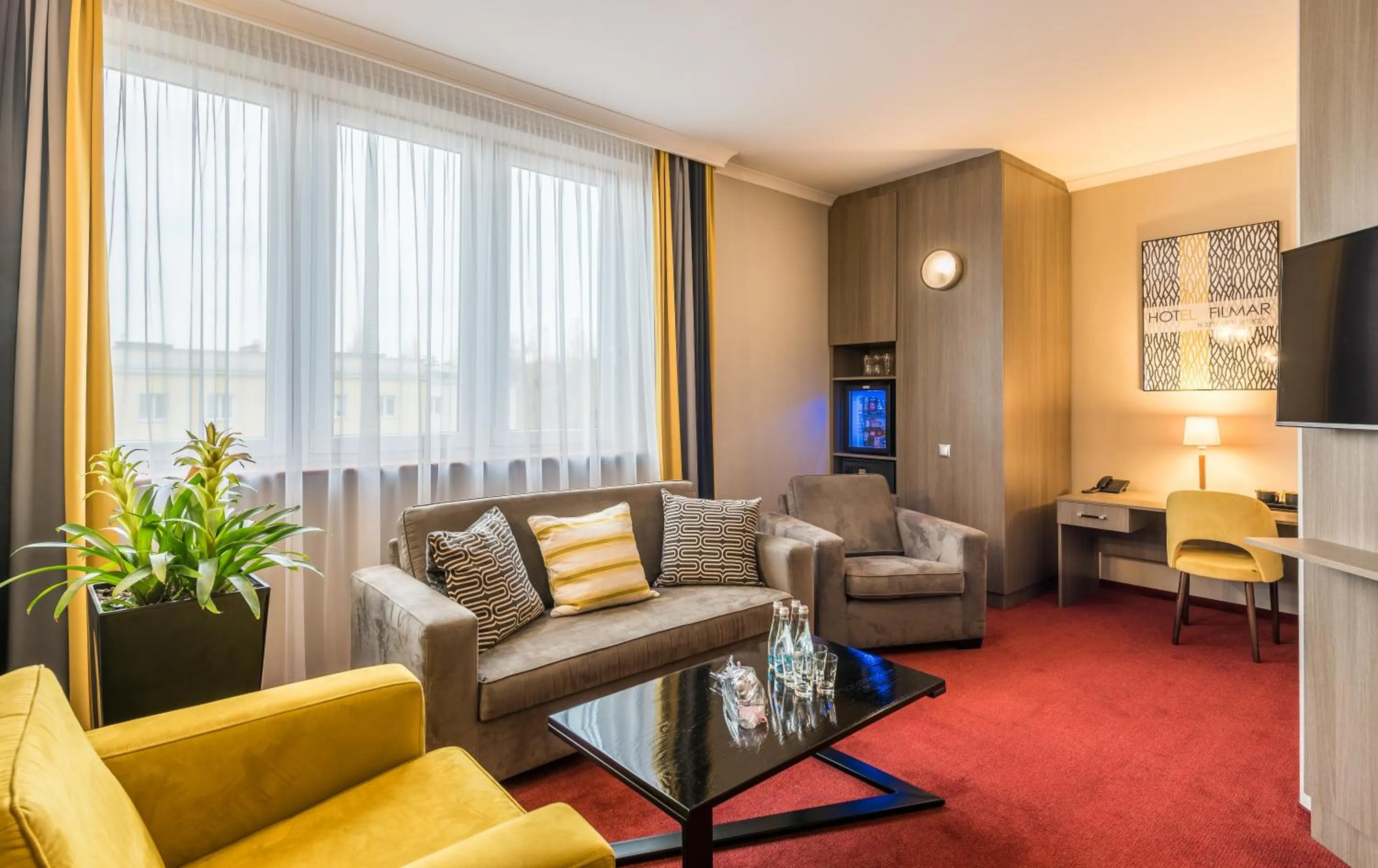 Living room in Hotel Filmar