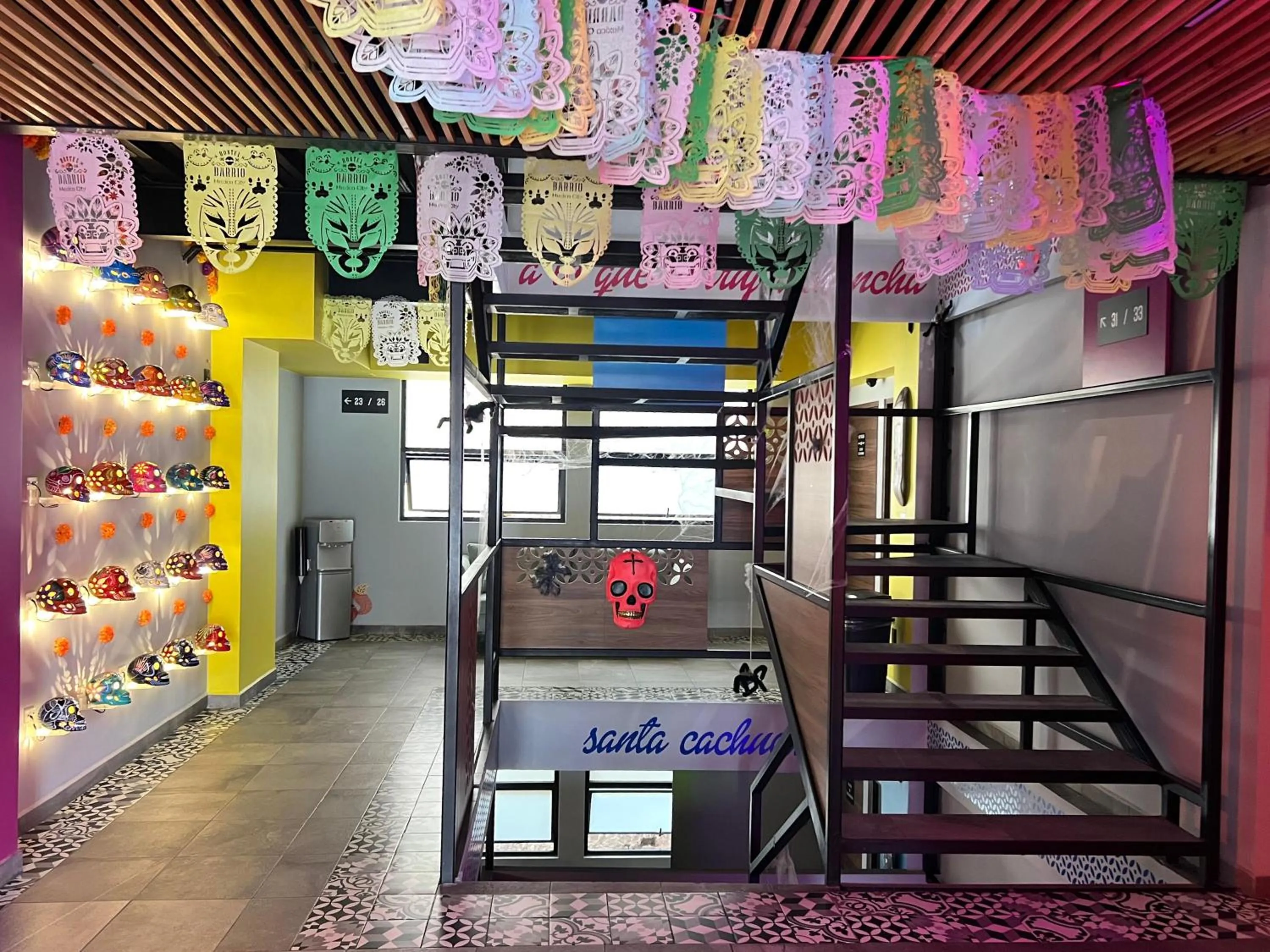 Area and facilities in Barrio Downtown Mexico City Hostel