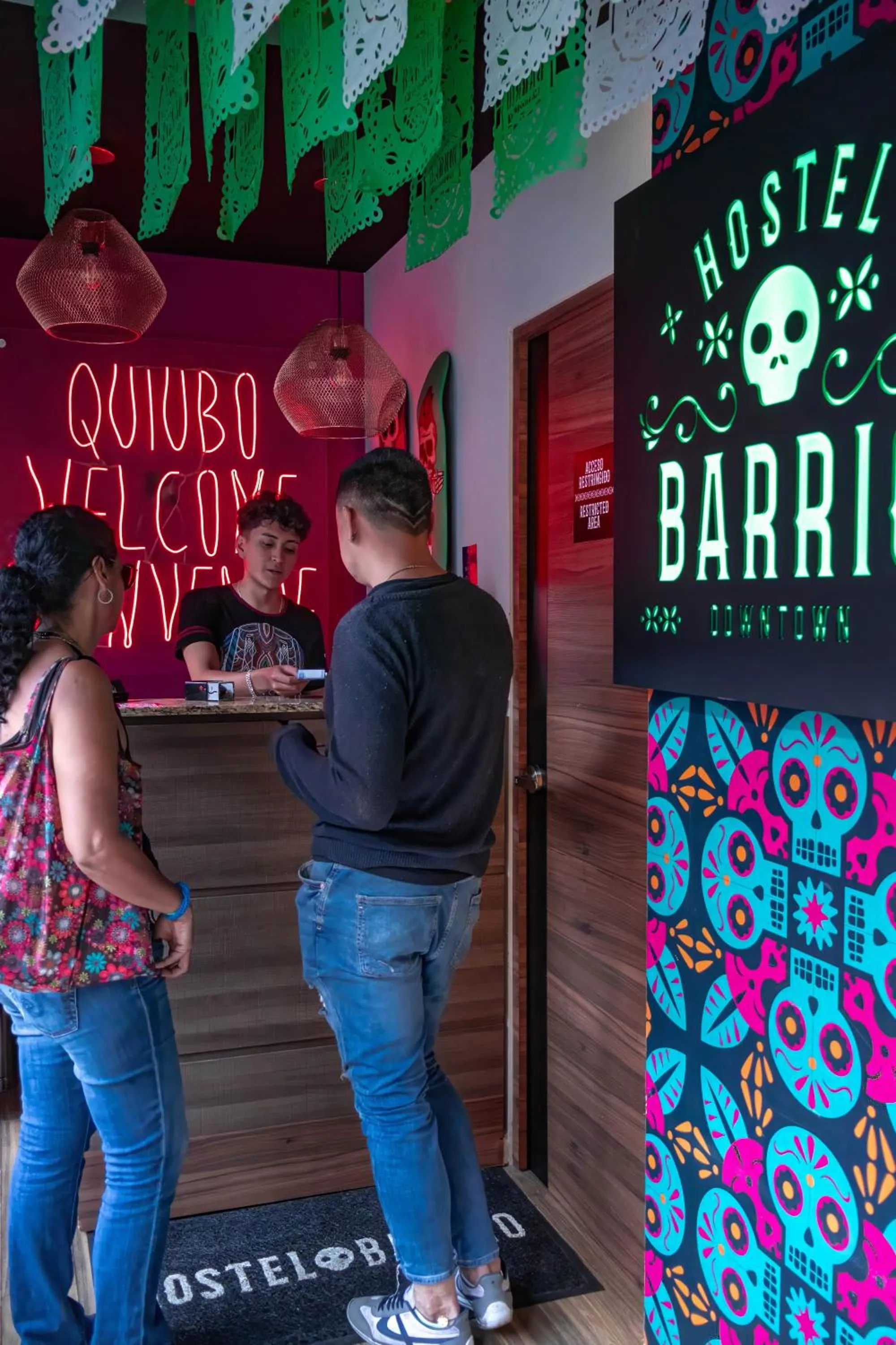 Property logo or sign in Barrio Downtown Mexico City Hostel