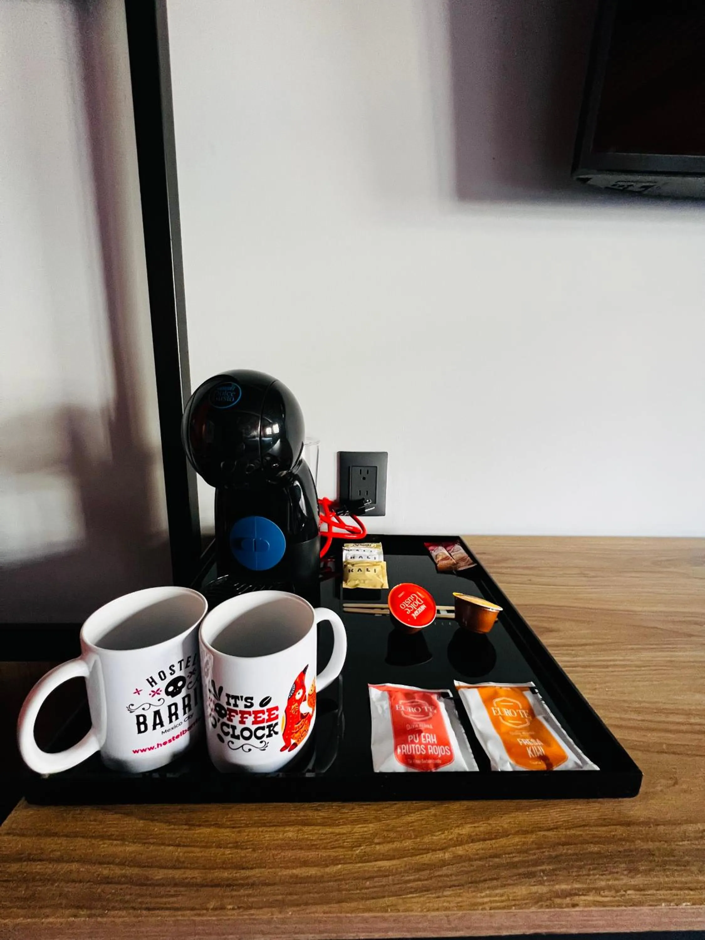 Coffee/tea facilities in Barrio Downtown Mexico City Hostel
