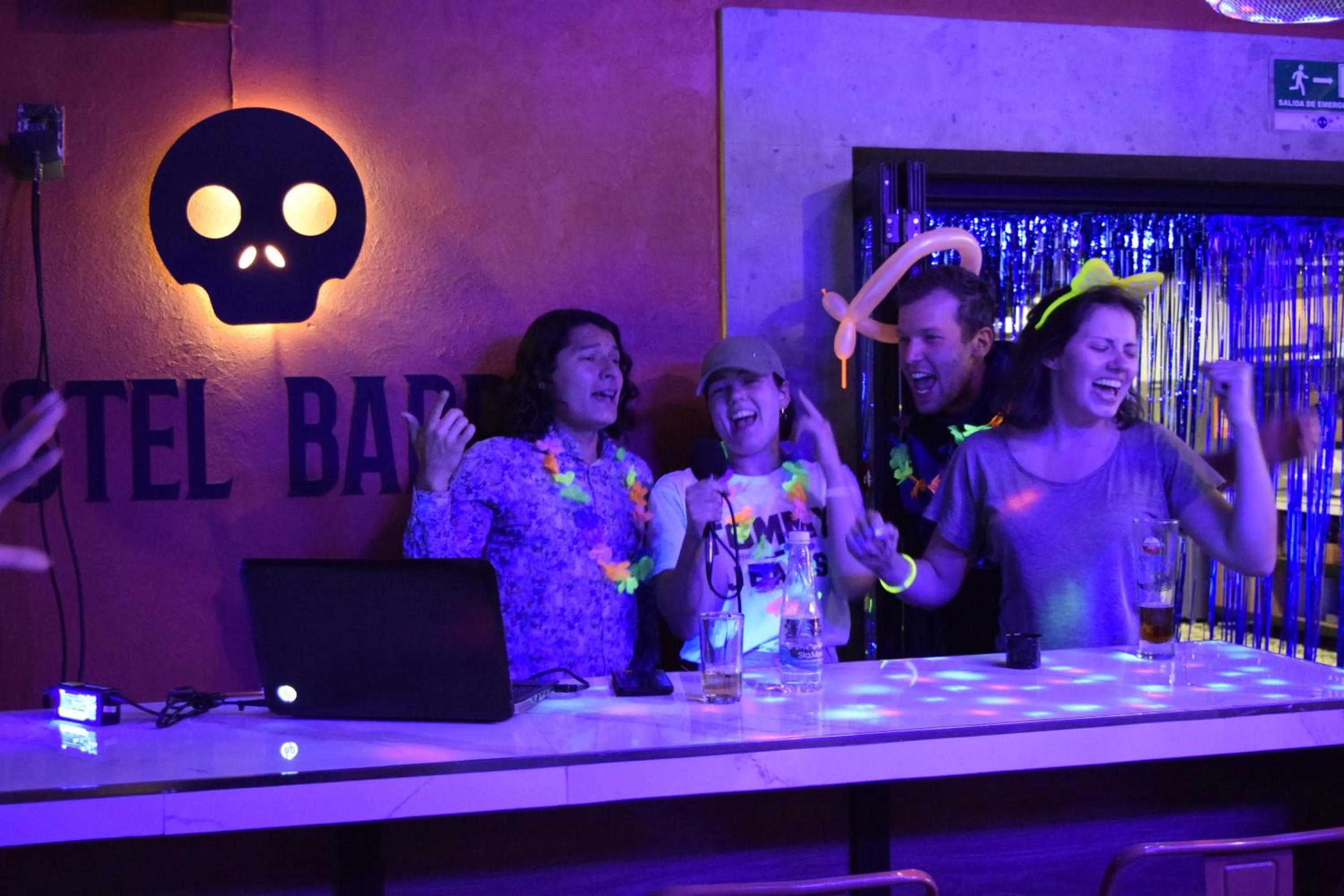 People in Barrio Downtown Mexico City Hostel