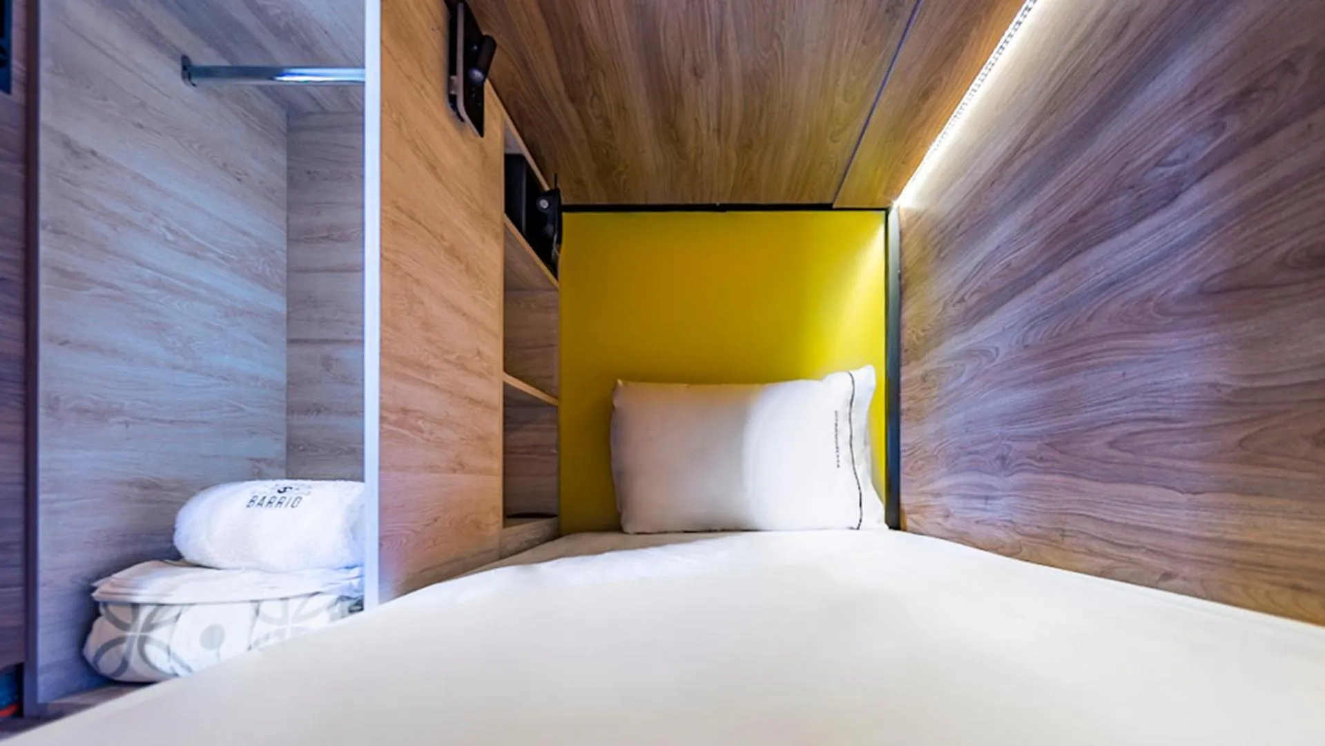 Bed in Barrio Downtown Mexico City Hostel