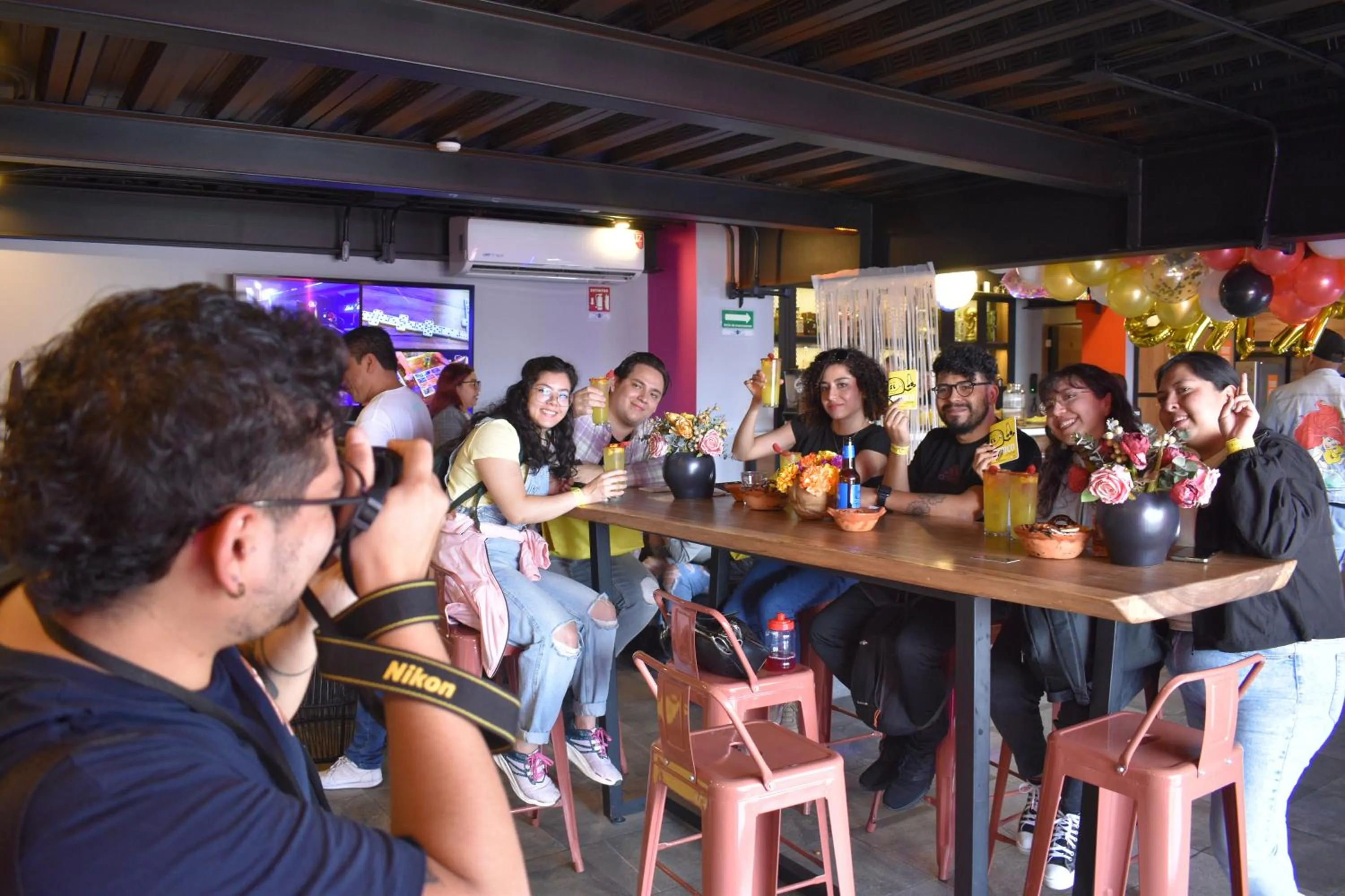 Lounge or bar in Barrio Downtown Mexico City Hostel