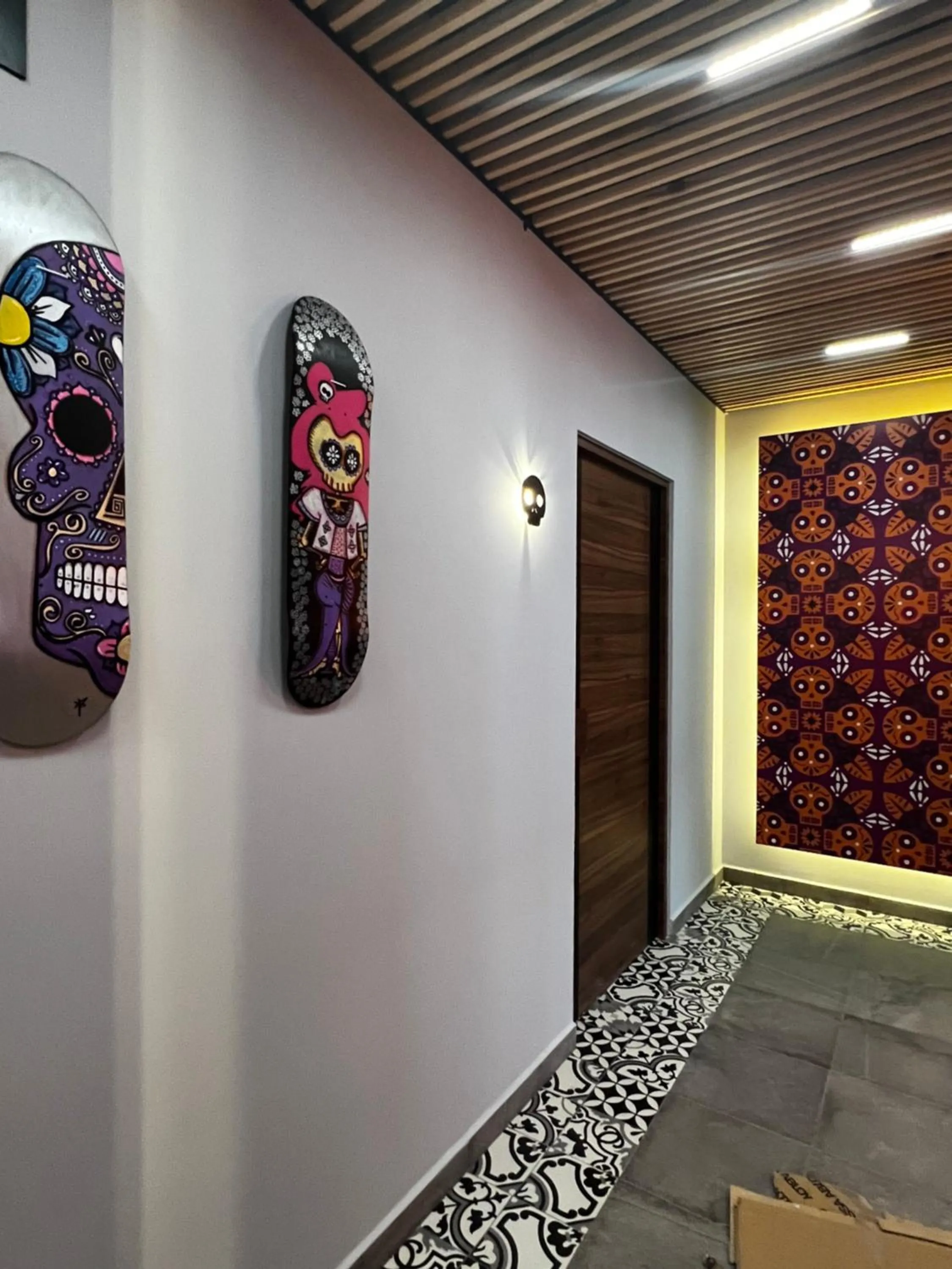 Property building in Barrio Downtown Mexico City Hostel