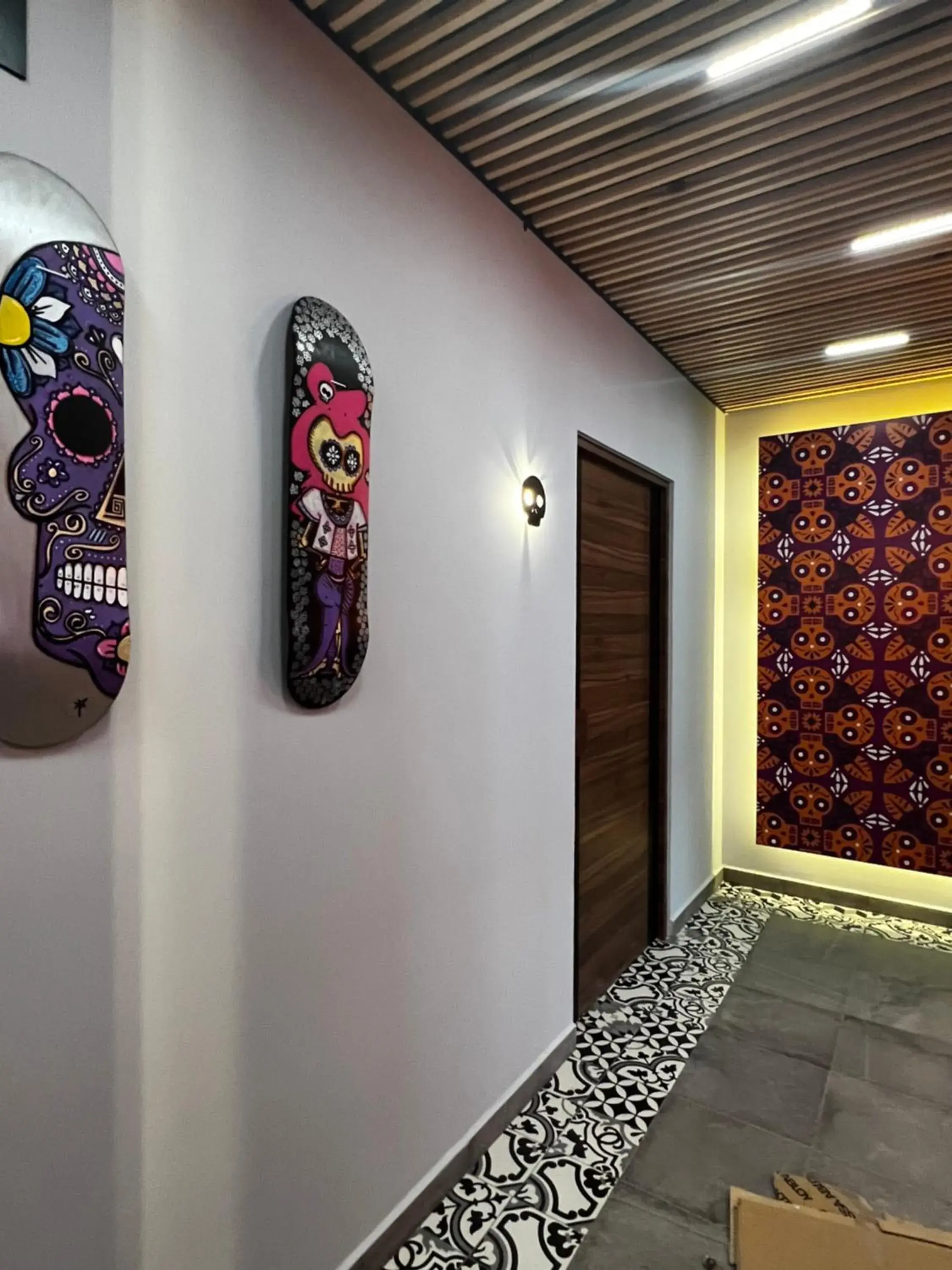 Property building in Barrio Downtown Mexico City Hostel Property building in Barrio Downtown Mexico City Hostel