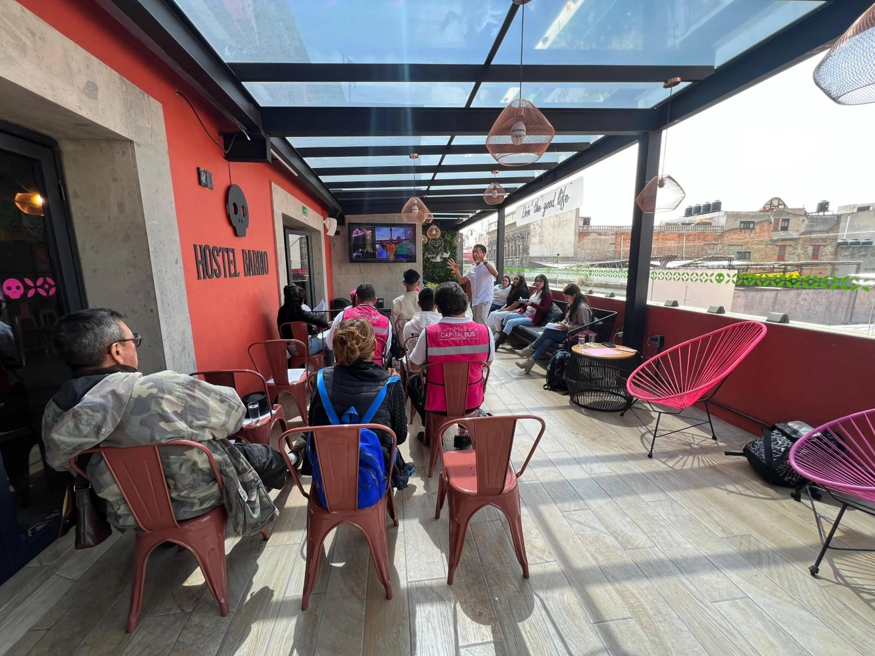 Day in Barrio Downtown Mexico City Hostel