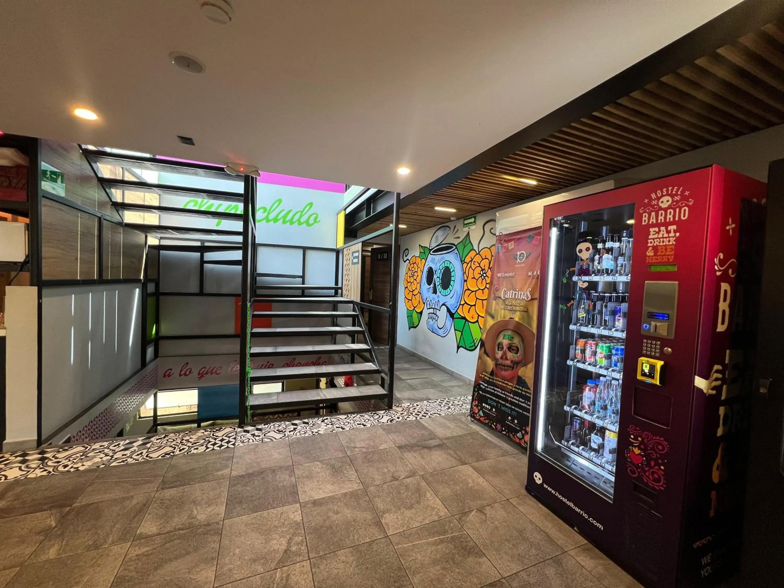 Area and facilities in Barrio Downtown Mexico City Hostel