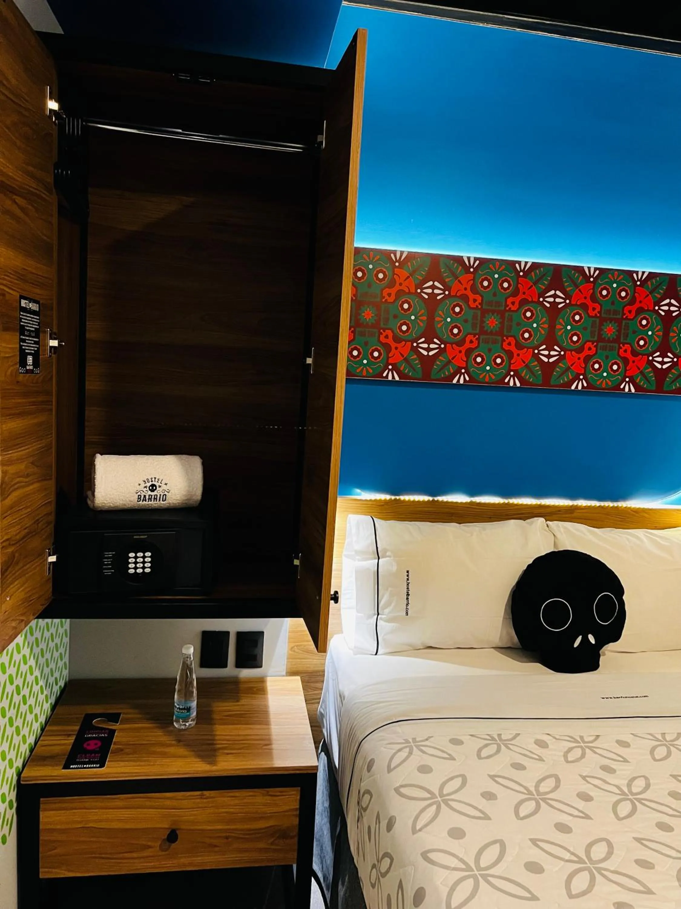 Bed in Barrio Downtown Mexico City Hostel