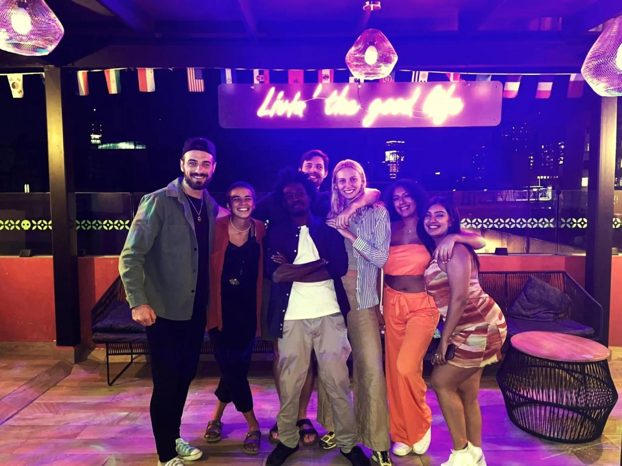 Night in Barrio Downtown Mexico City Hostel