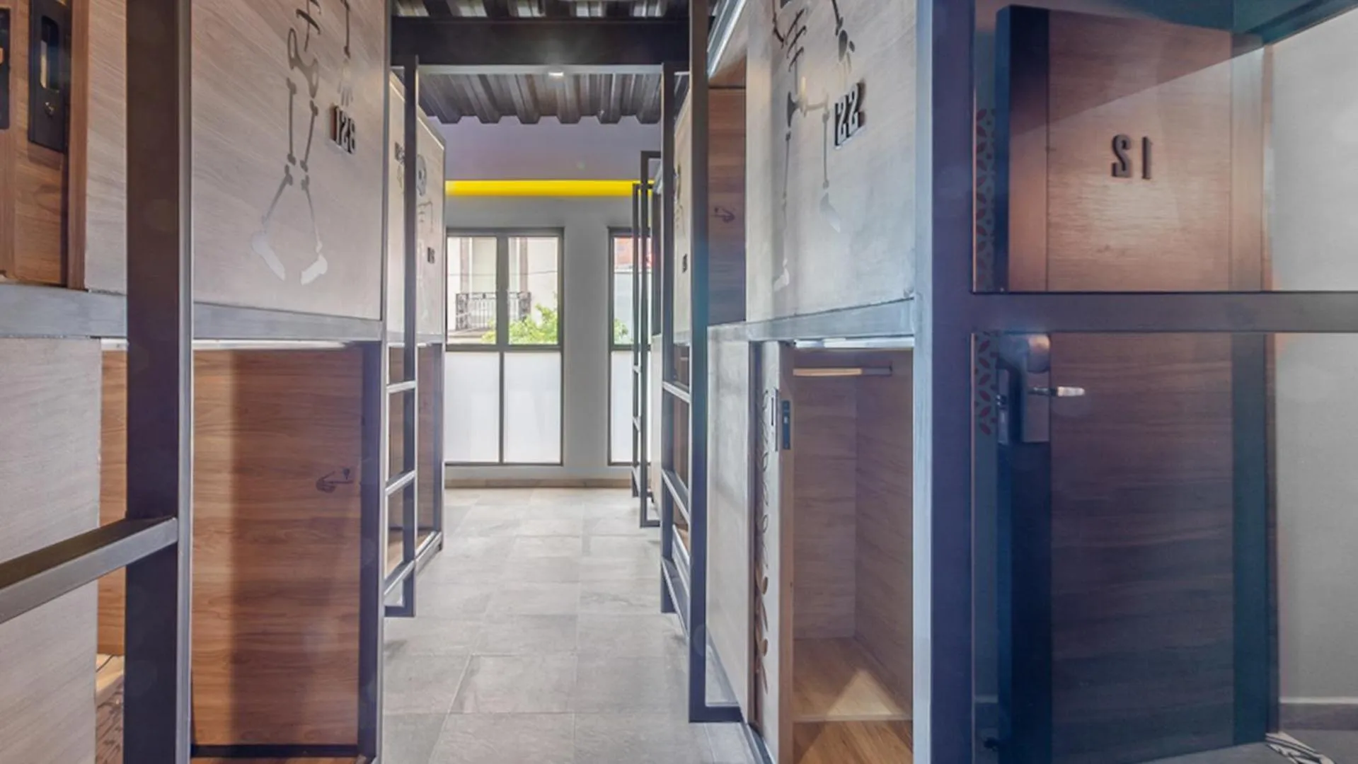 bunk bed in Barrio Downtown Mexico City Hostel