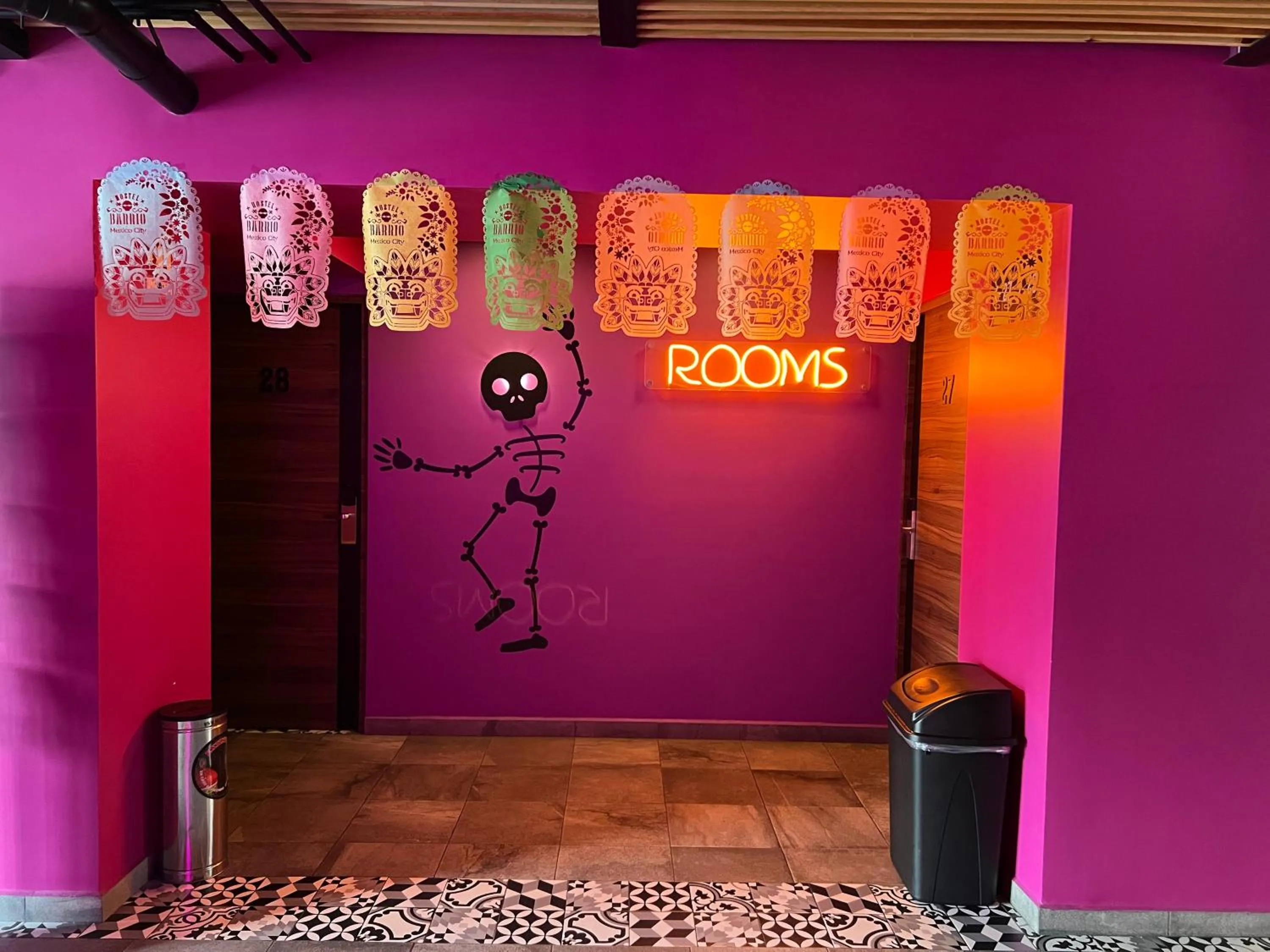 Area and facilities in Barrio Downtown Mexico City Hostel