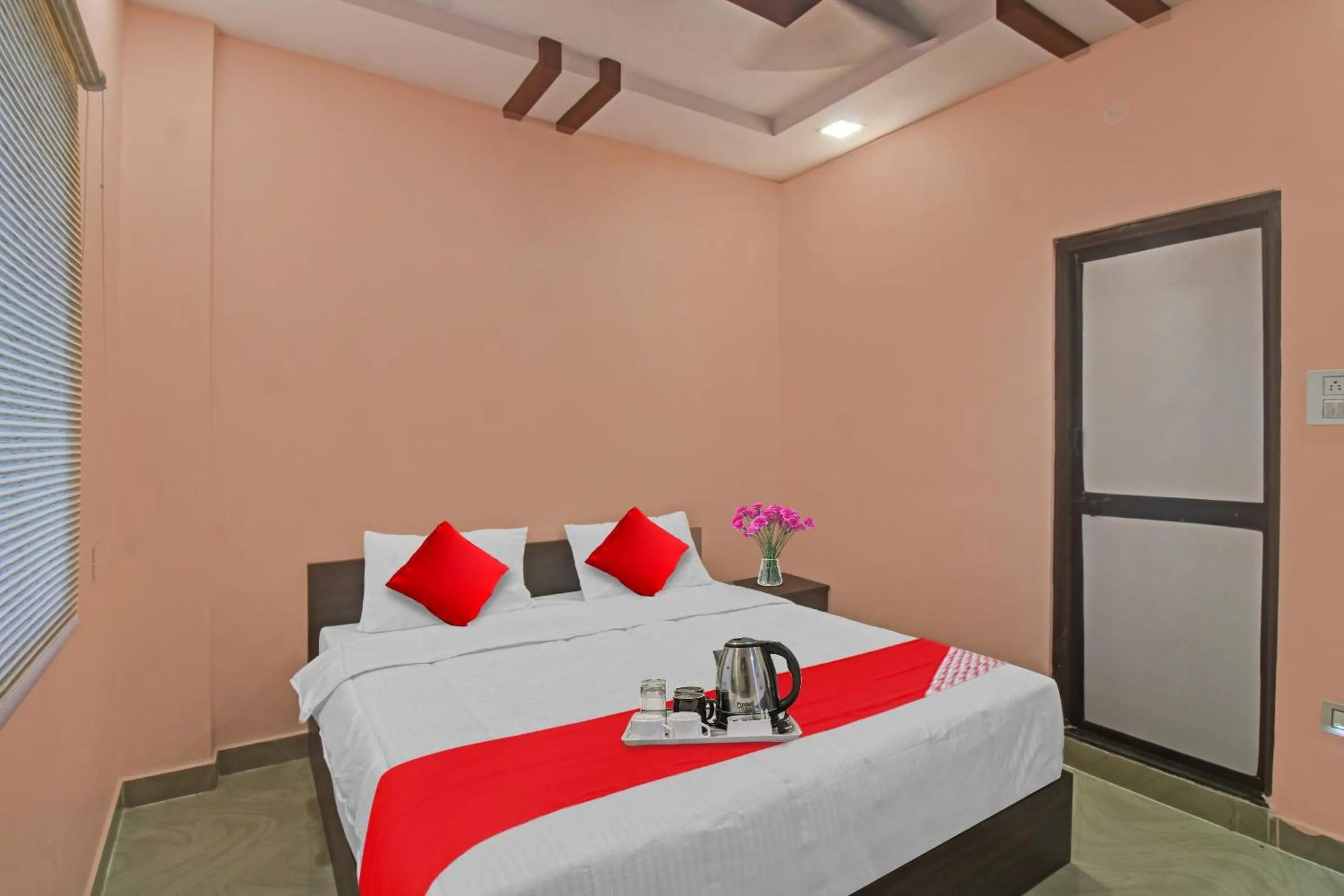 Bedroom, Bed in Hotel O Raj Hotel