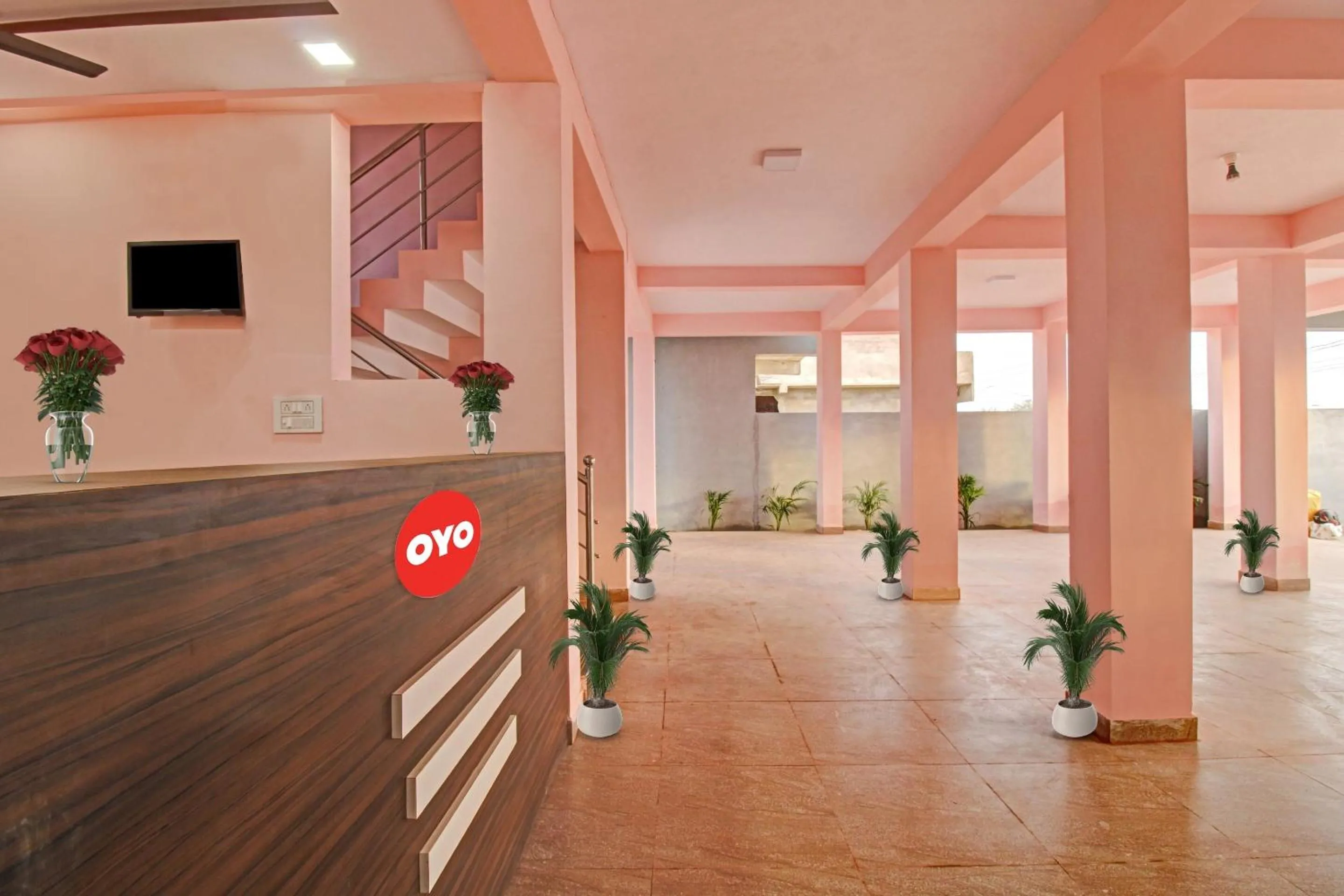 Lobby or reception in Hotel O Raj