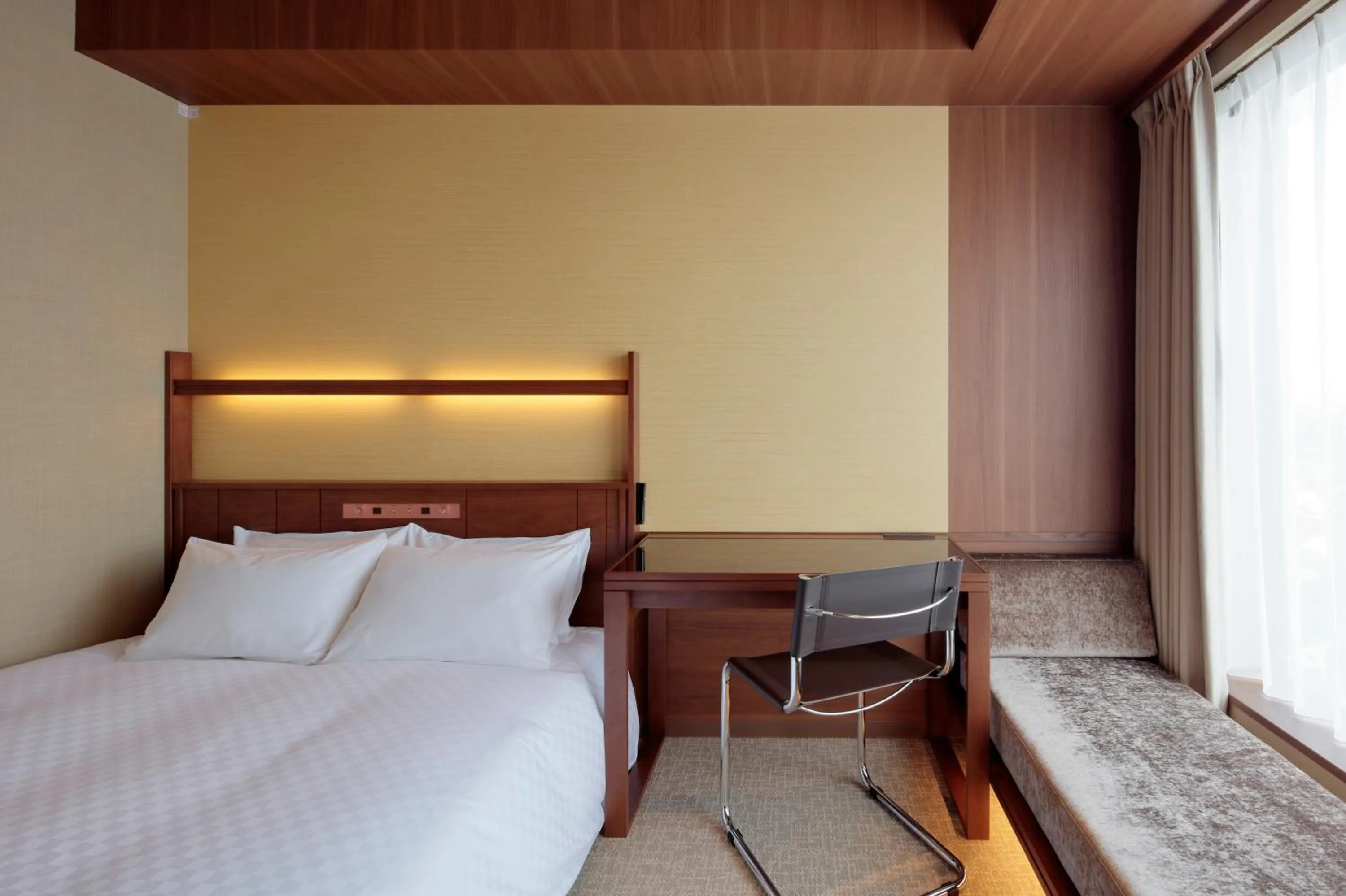 Bed in Candeo Hotel Utsunomiya