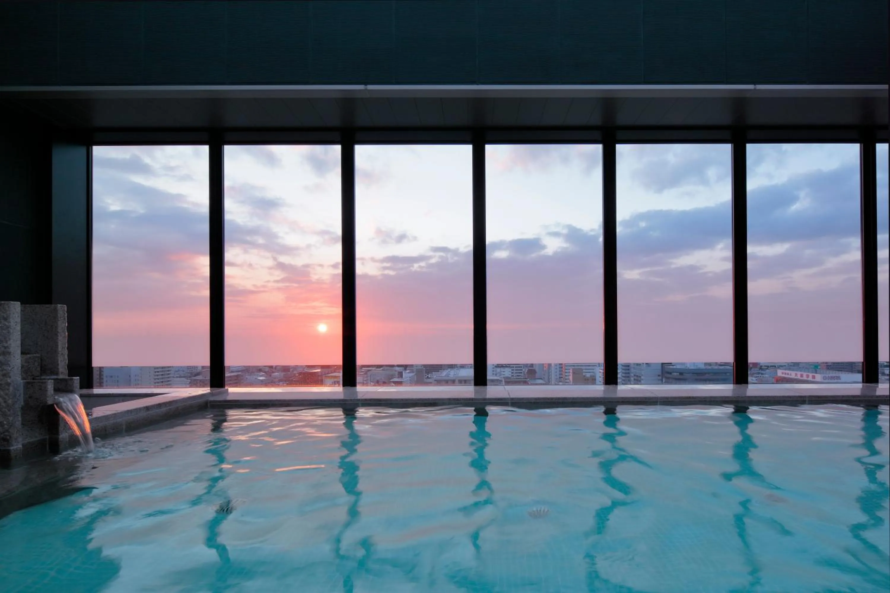 Sunset in Candeo Hotel Utsunomiya