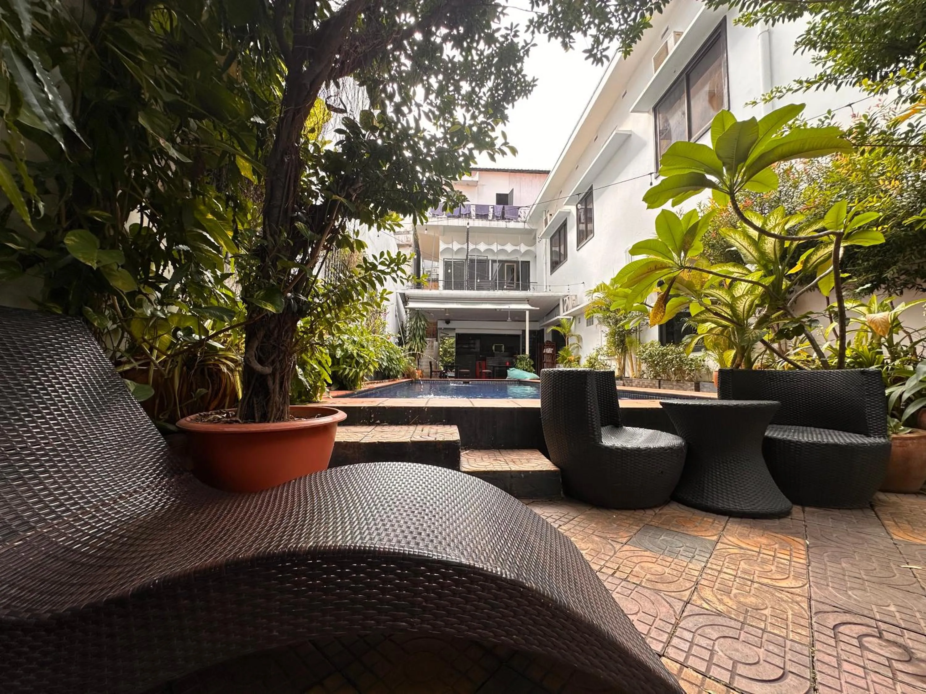 Swimming pool in Birdcage Boutique