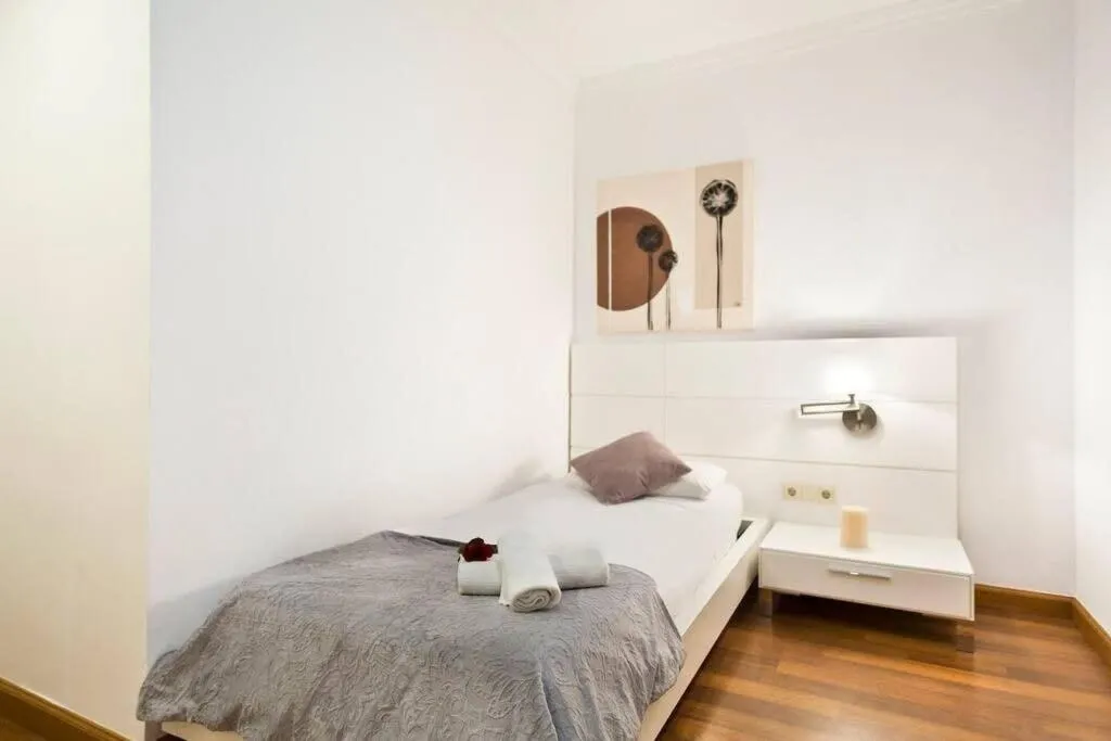 Bed in The Collection Barcelona - Central and Elegant 4 Bedroom by Placa Catalunya