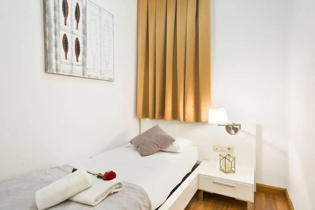 Bed in The Collection Barcelona - Central and Elegant 4 Bedroom by Placa Catalunya