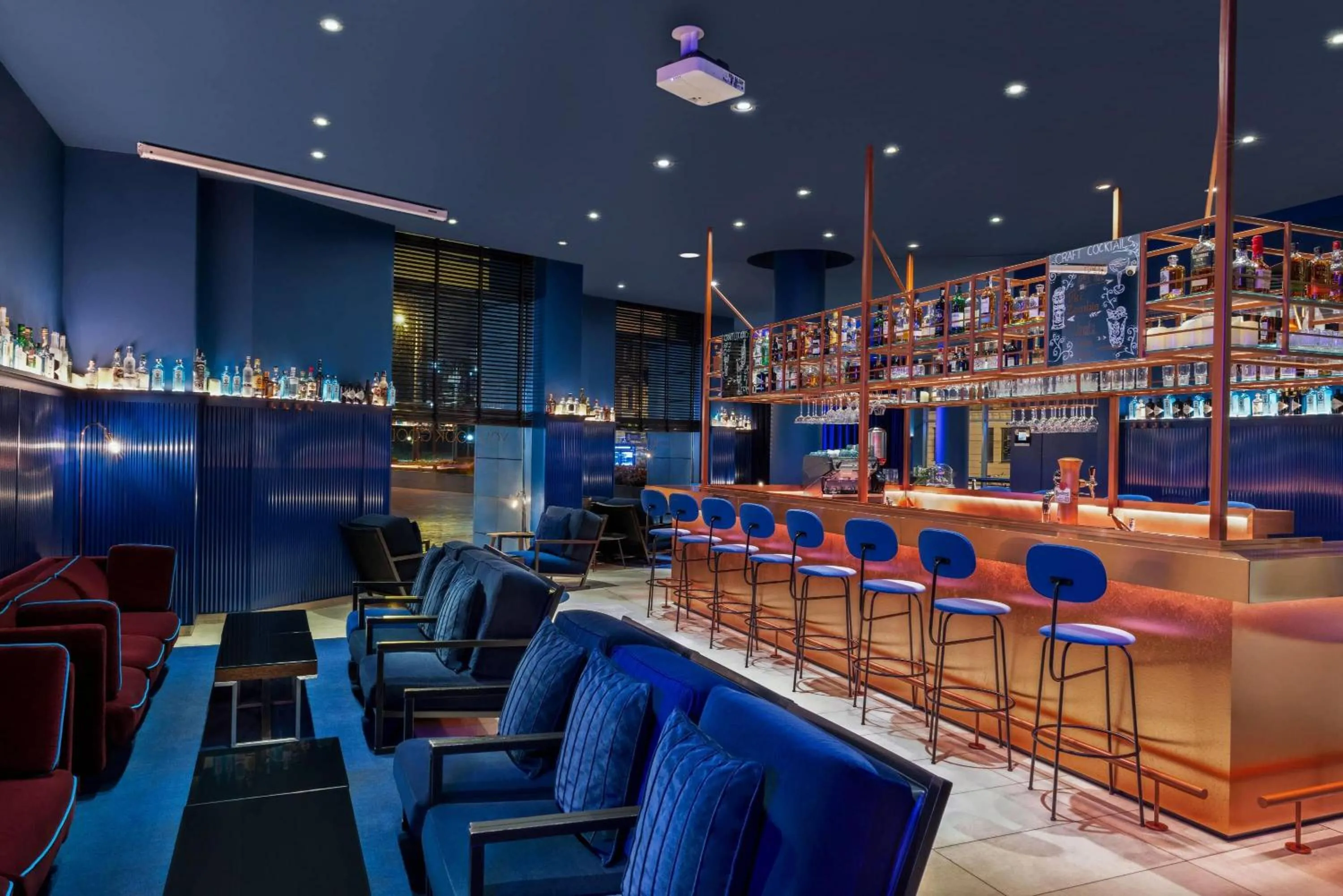 Lounge or bar in Vienna House by Wyndham Andel's Cracow