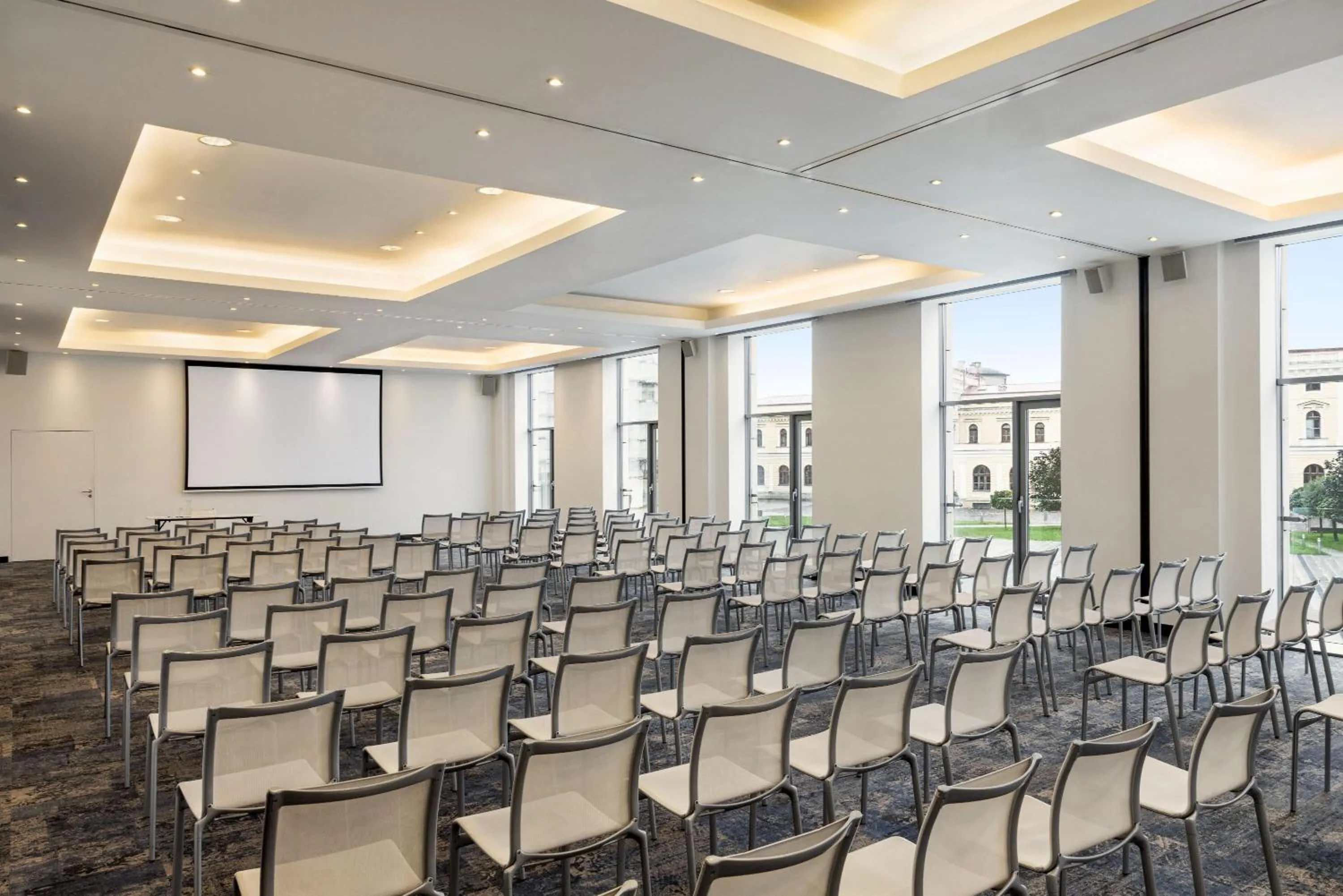 Meeting/conference room in Vienna House by Wyndham Andel's Cracow