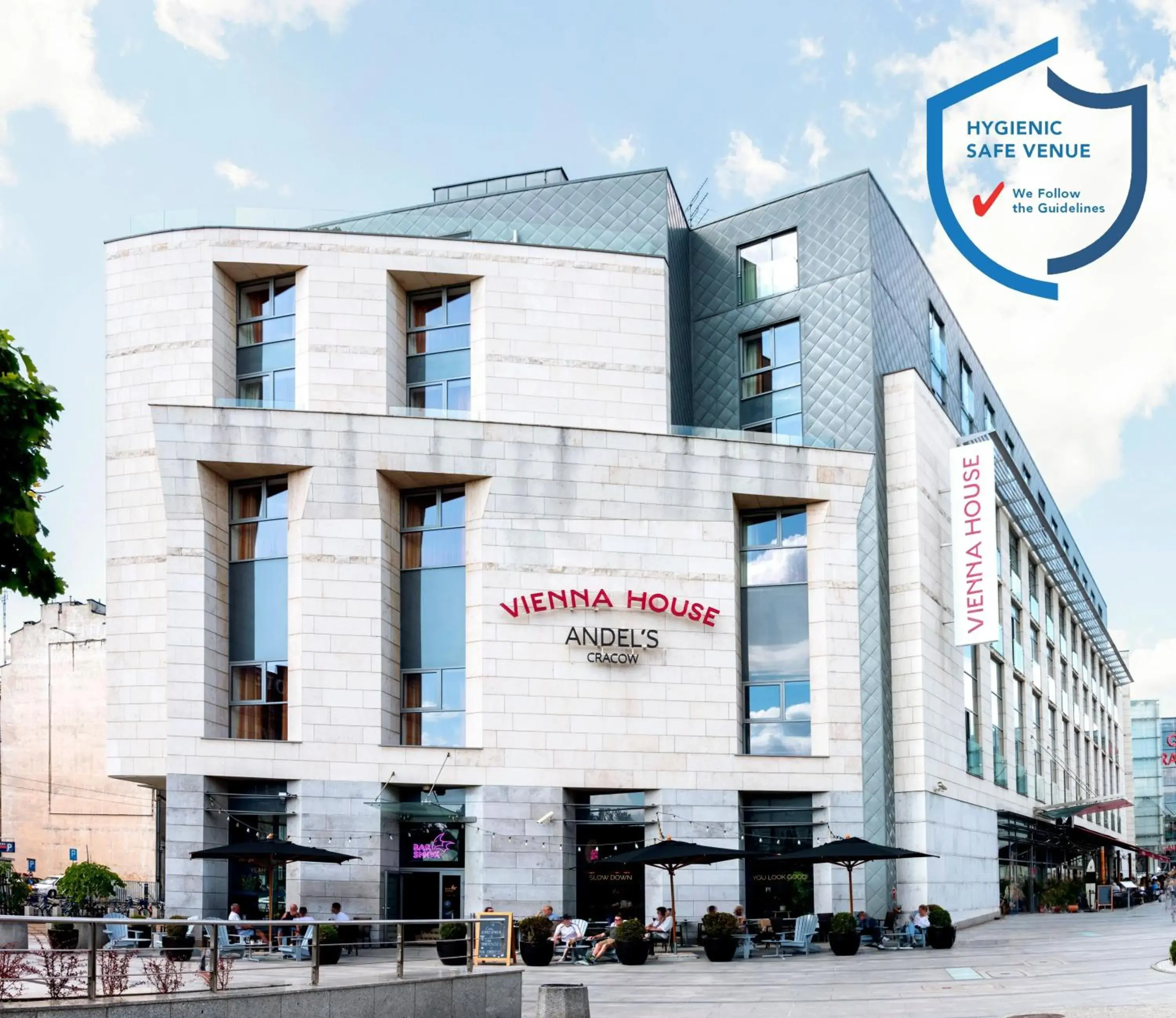 Property building in Vienna House by Wyndham Andel's Cracow Property building in Vienna House by Wyndham Andel's Cracow
