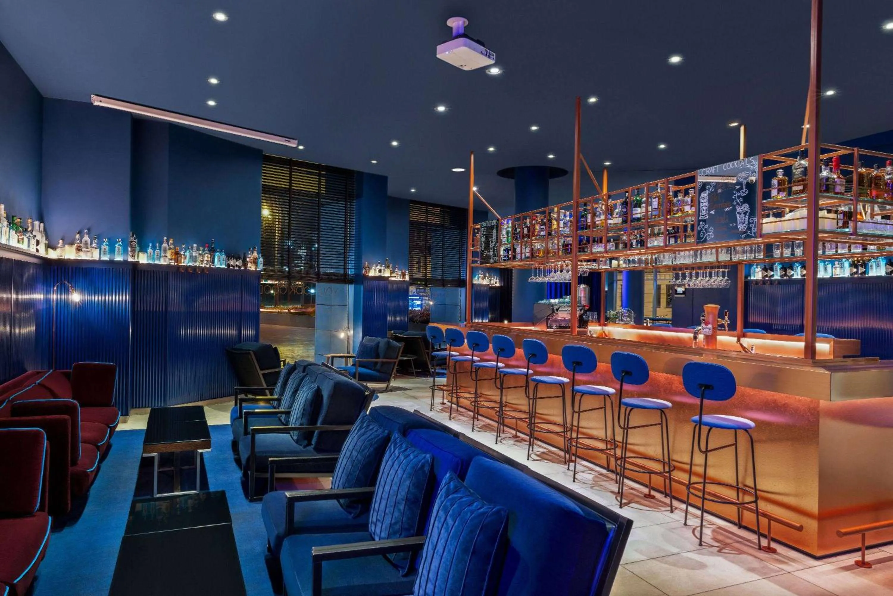 Lounge or bar in Vienna House by Wyndham Andel's Cracow