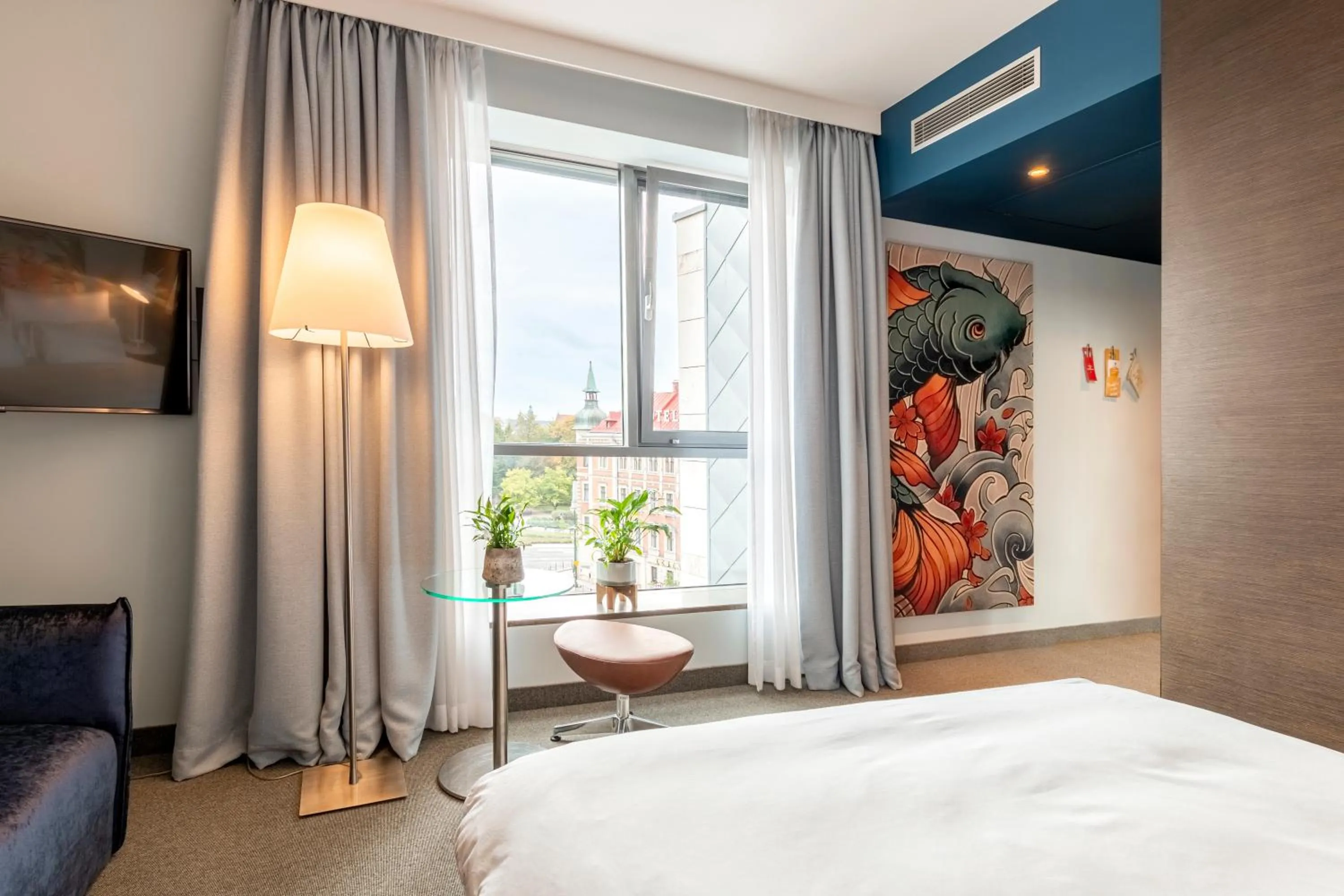 Bedroom, Bed in Vienna House by Wyndham Andel's Cracow