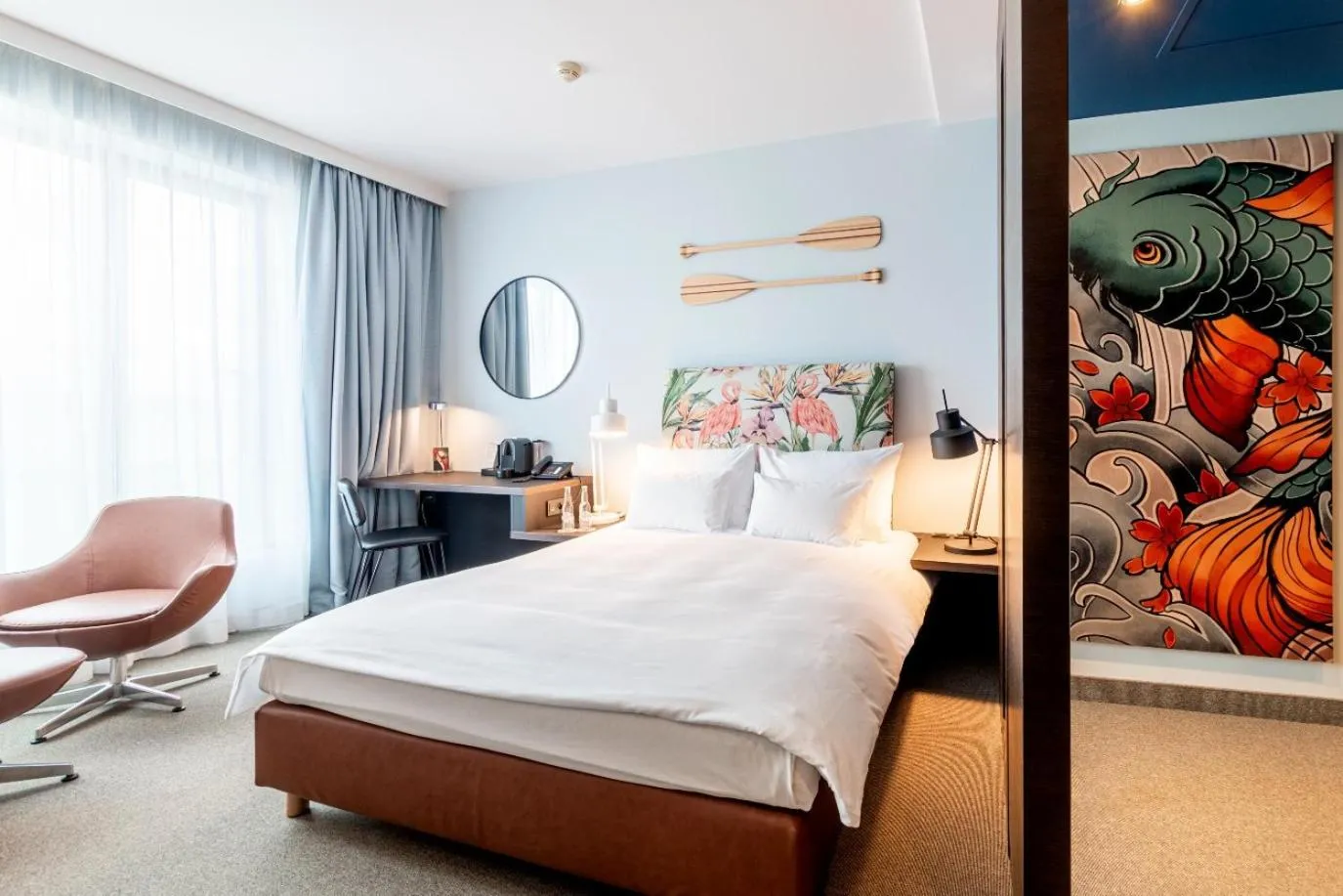 Bedroom, Bed in Vienna House by Wyndham Andel's Cracow