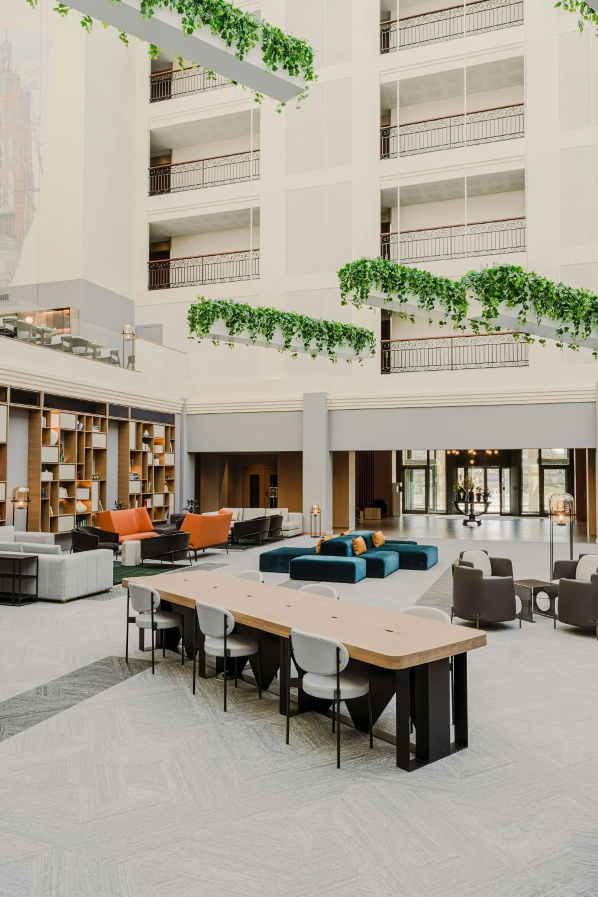 Lobby or reception in Sheraton Grand Krakow