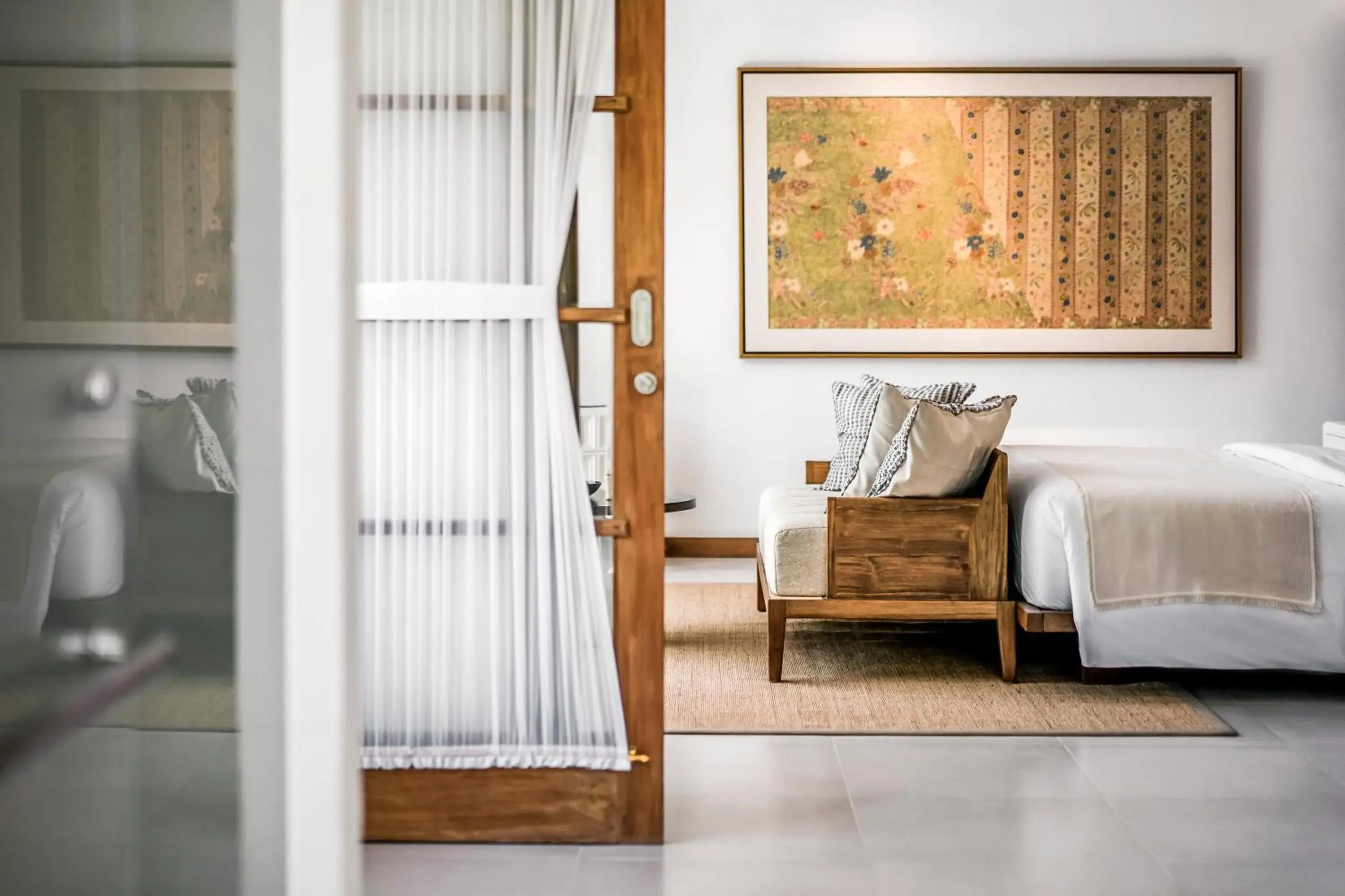 Bed in The Retreat at Kharista by Ekosistem Bed in The Retreat at Kharista by Ekosistem