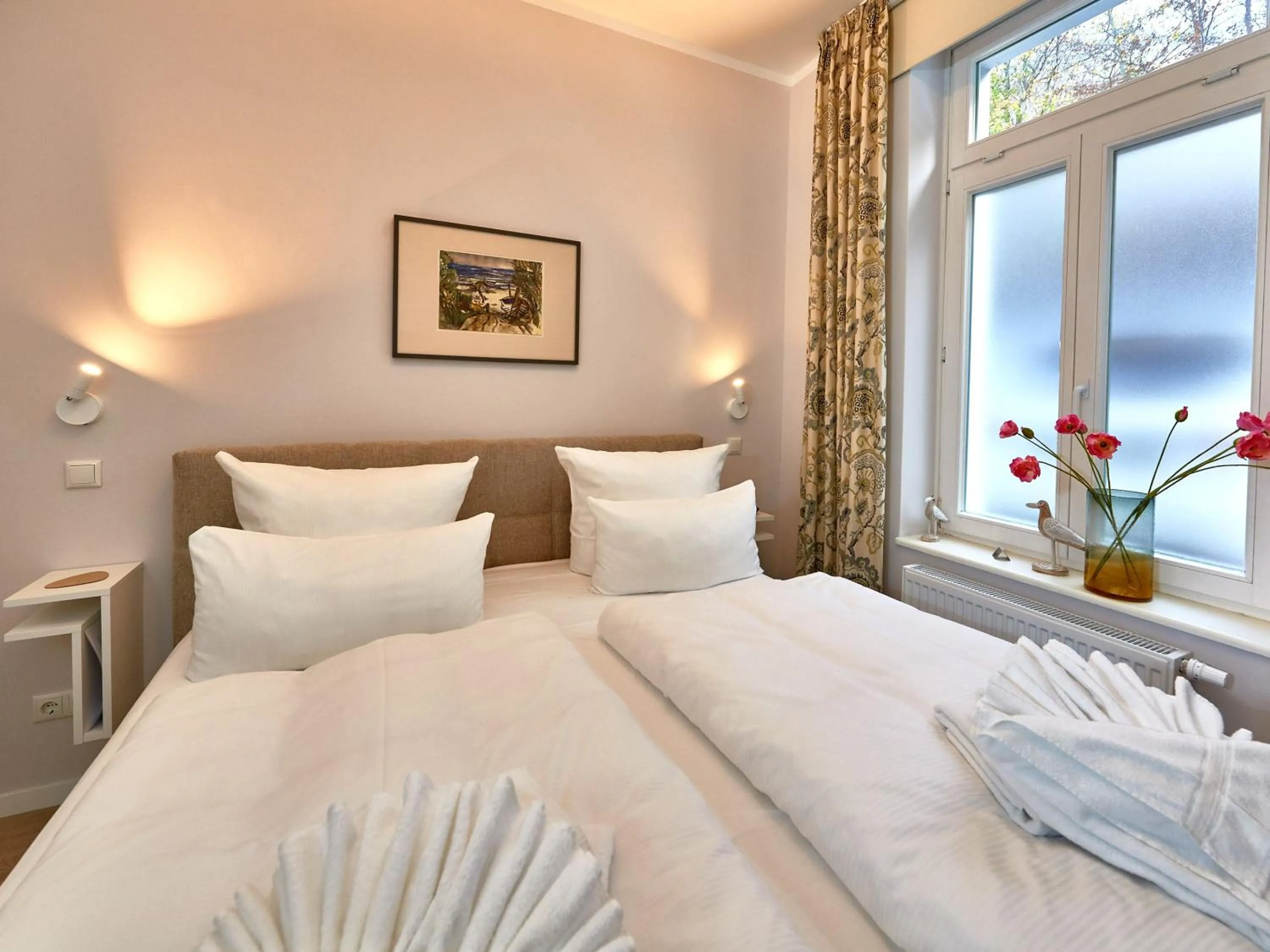Bed in Ferienwohnung AMAPOLA - Villa Odin