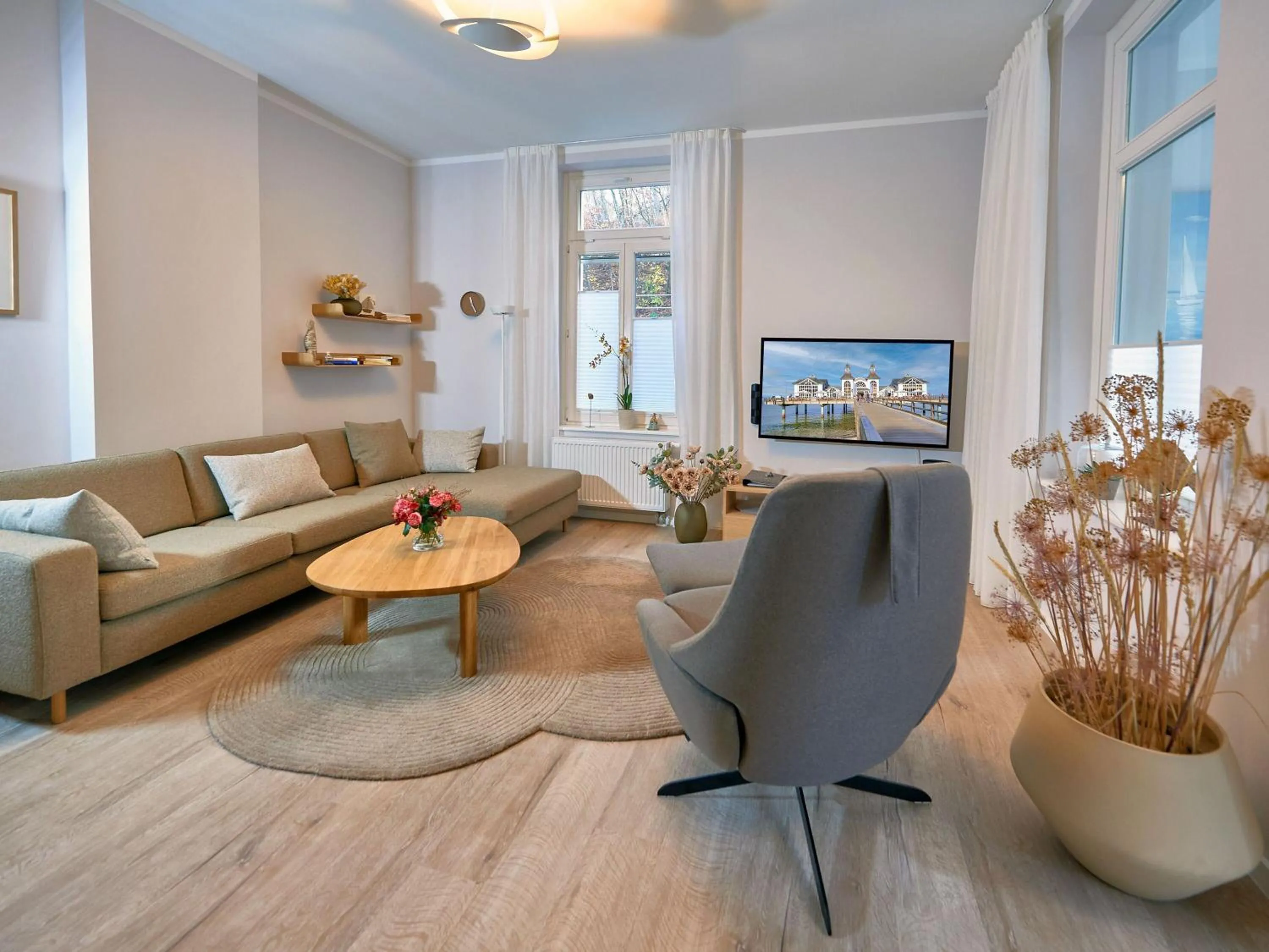 TV and multimedia in Ferienwohnung AMAPOLA - Villa Odin