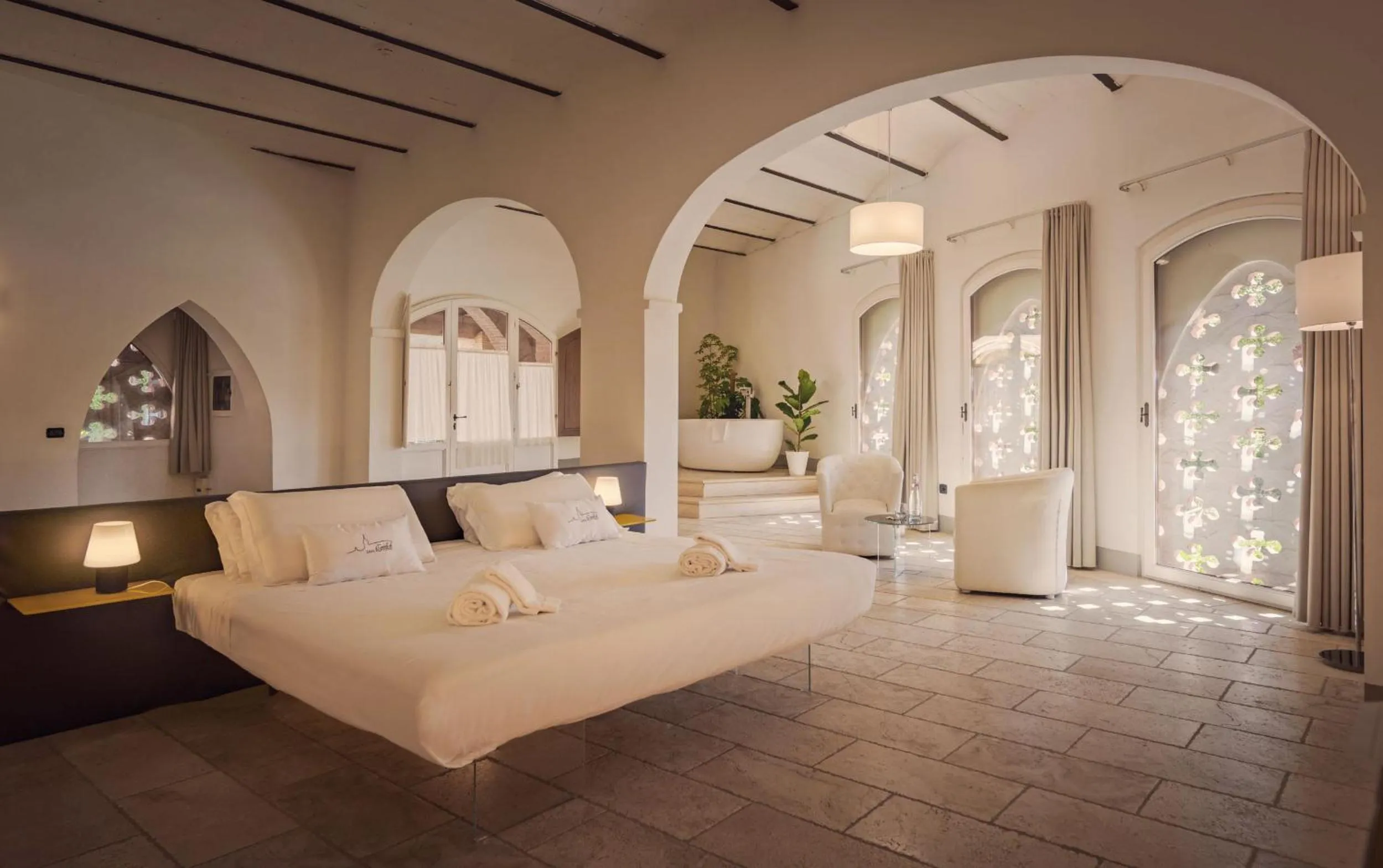 Bed in Il Castello di San Ruffino